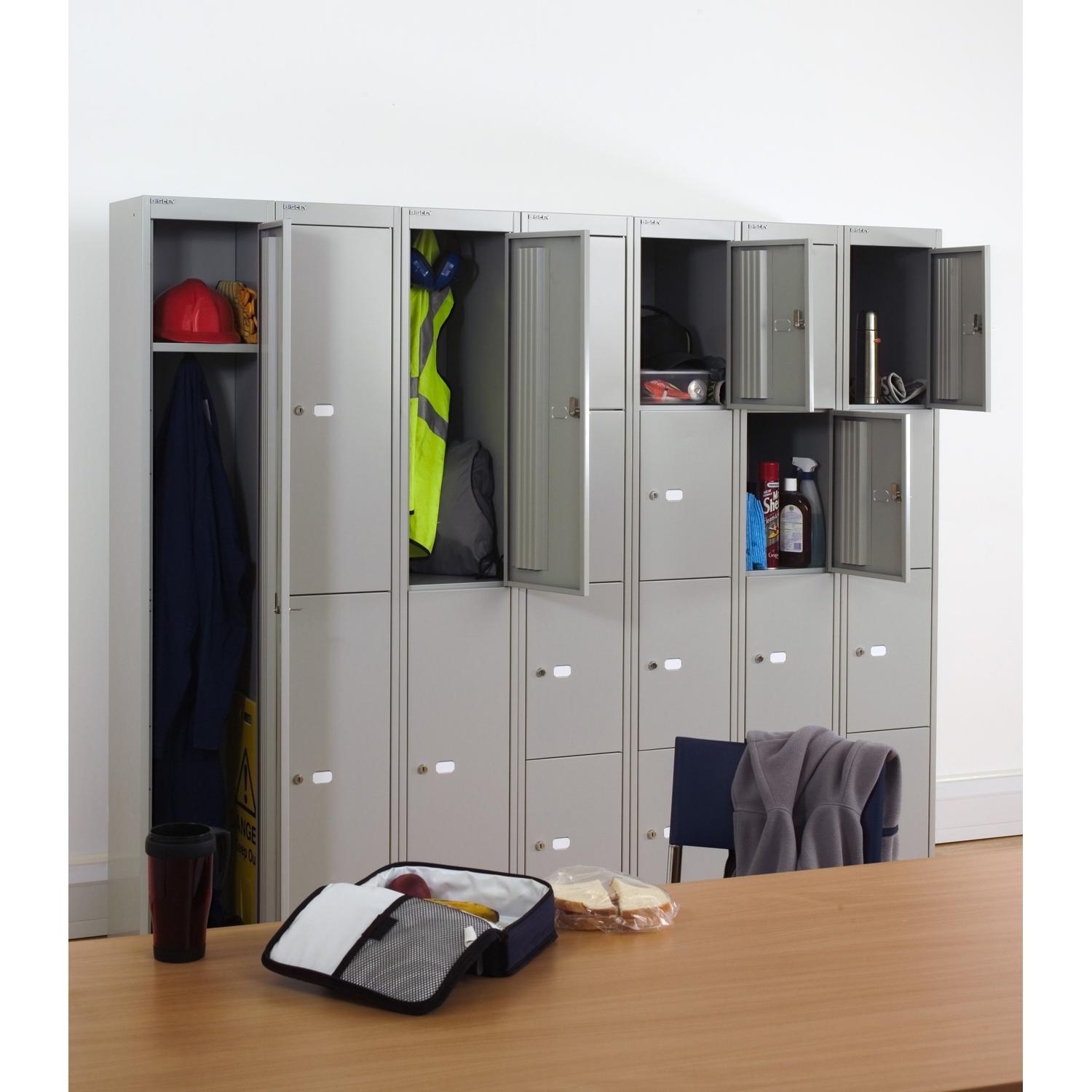 Bisley 2 Door Locker 30.5 Goose Grey