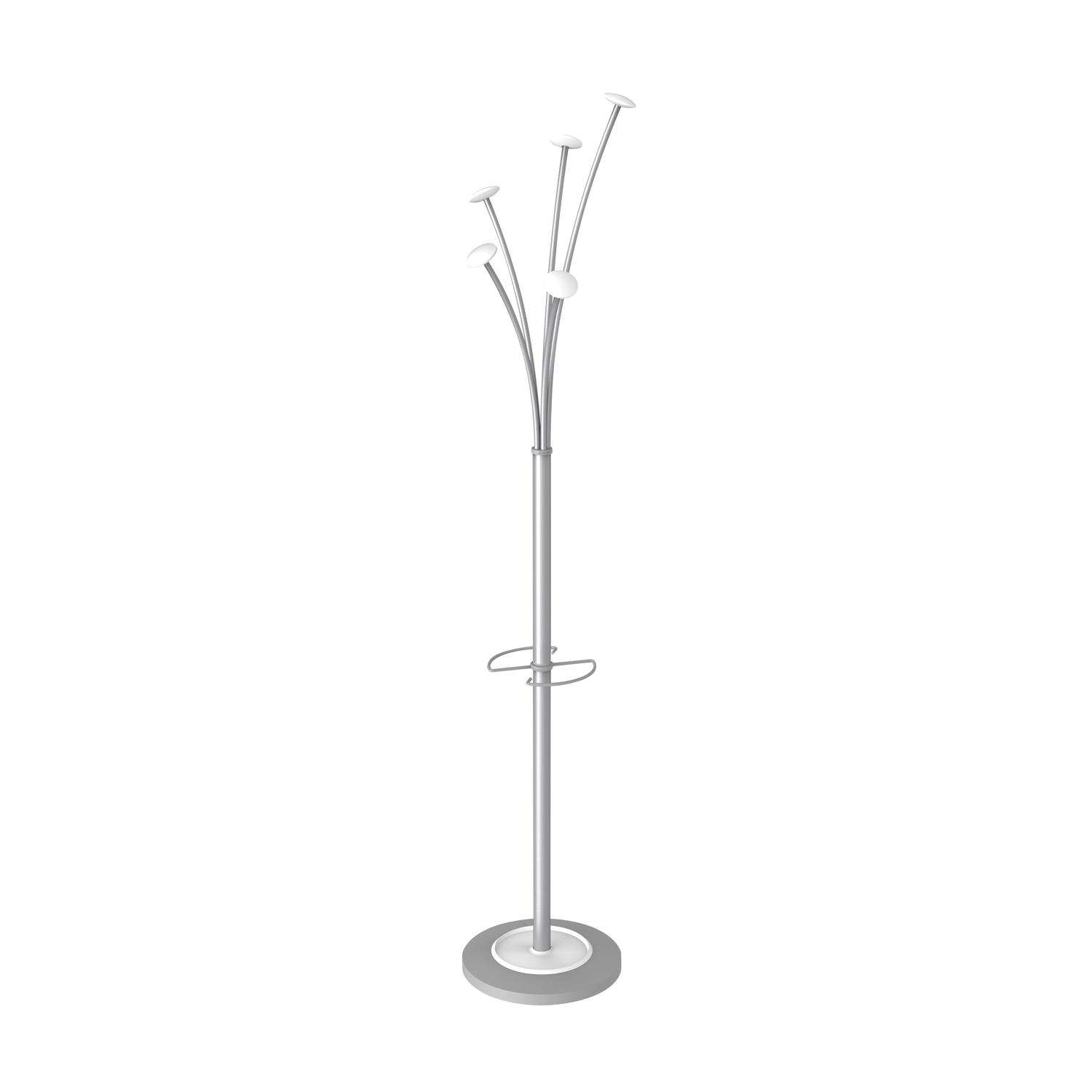 Festival Coat stand (White/Silver)
