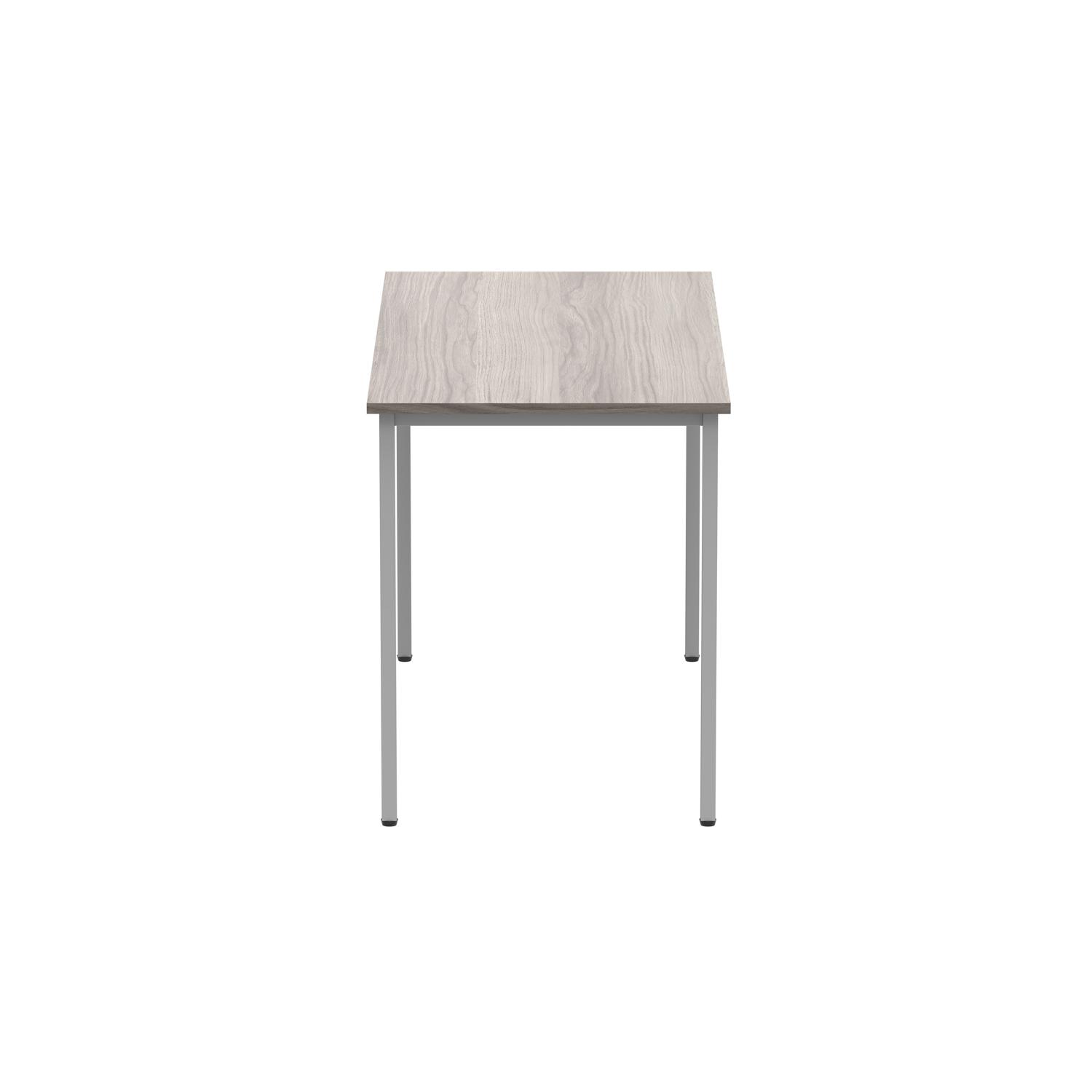 Office Rectangular Multi-Use Table  1200X600 Alaskan Grey Oak/Silver