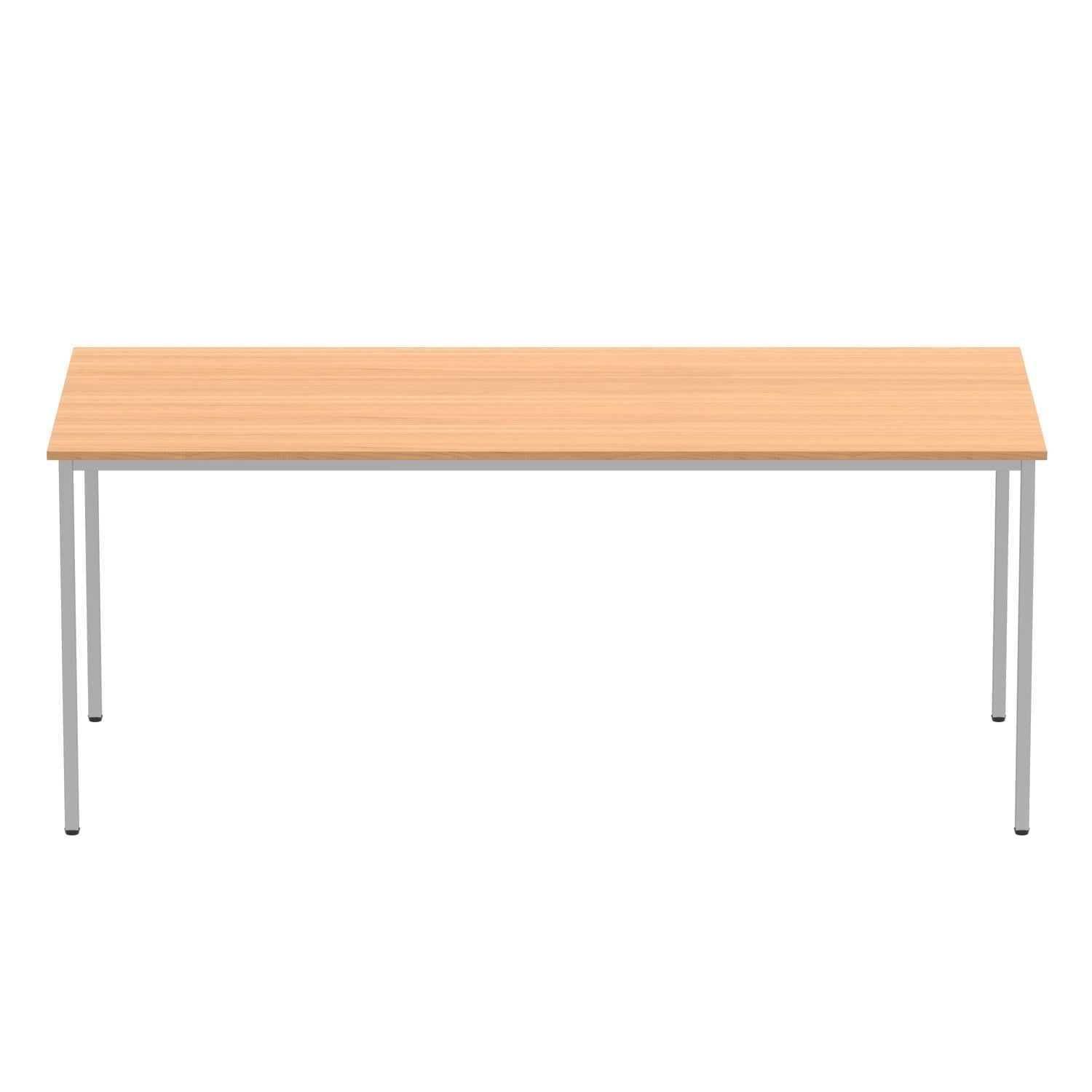 Office Rectangular Multi-Use Table  1800X800 Norwegian Beech/Silver
