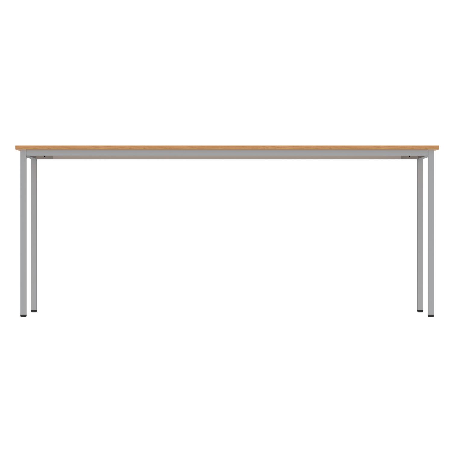 Office Rectangular Multi-Use Table  1800X800 Norwegian Beech/Silver