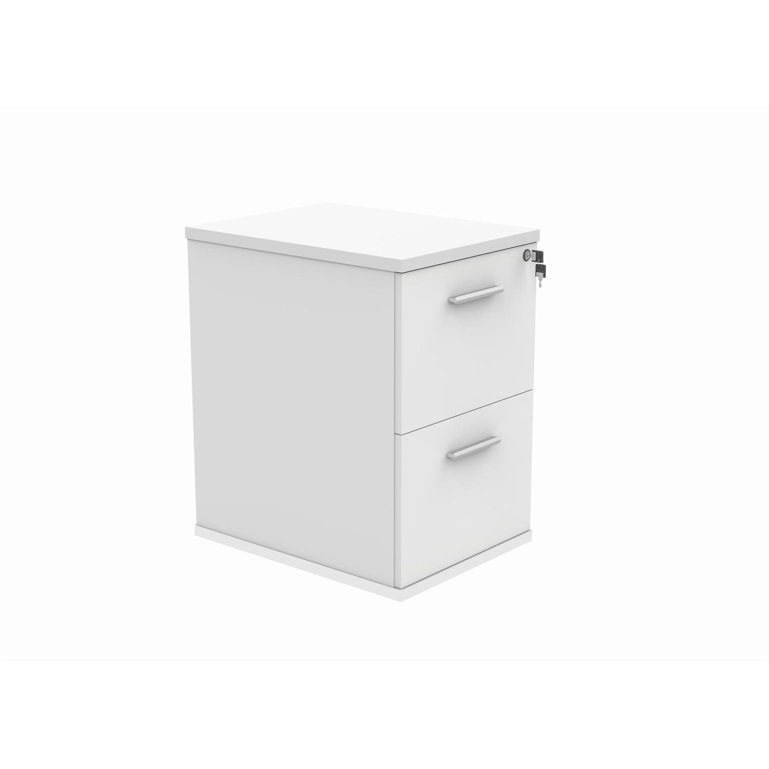 Filing Cabinet Office Storage Unit (Arctic White)