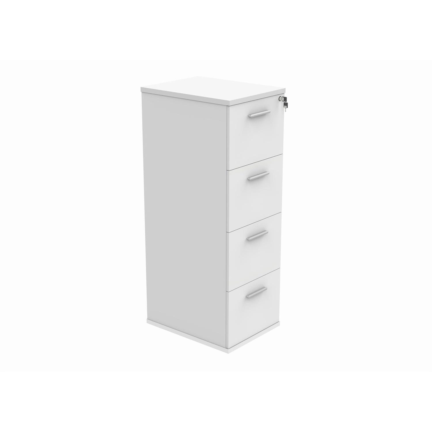 Filing Cabinet Office Storage Unit (Arctic White)