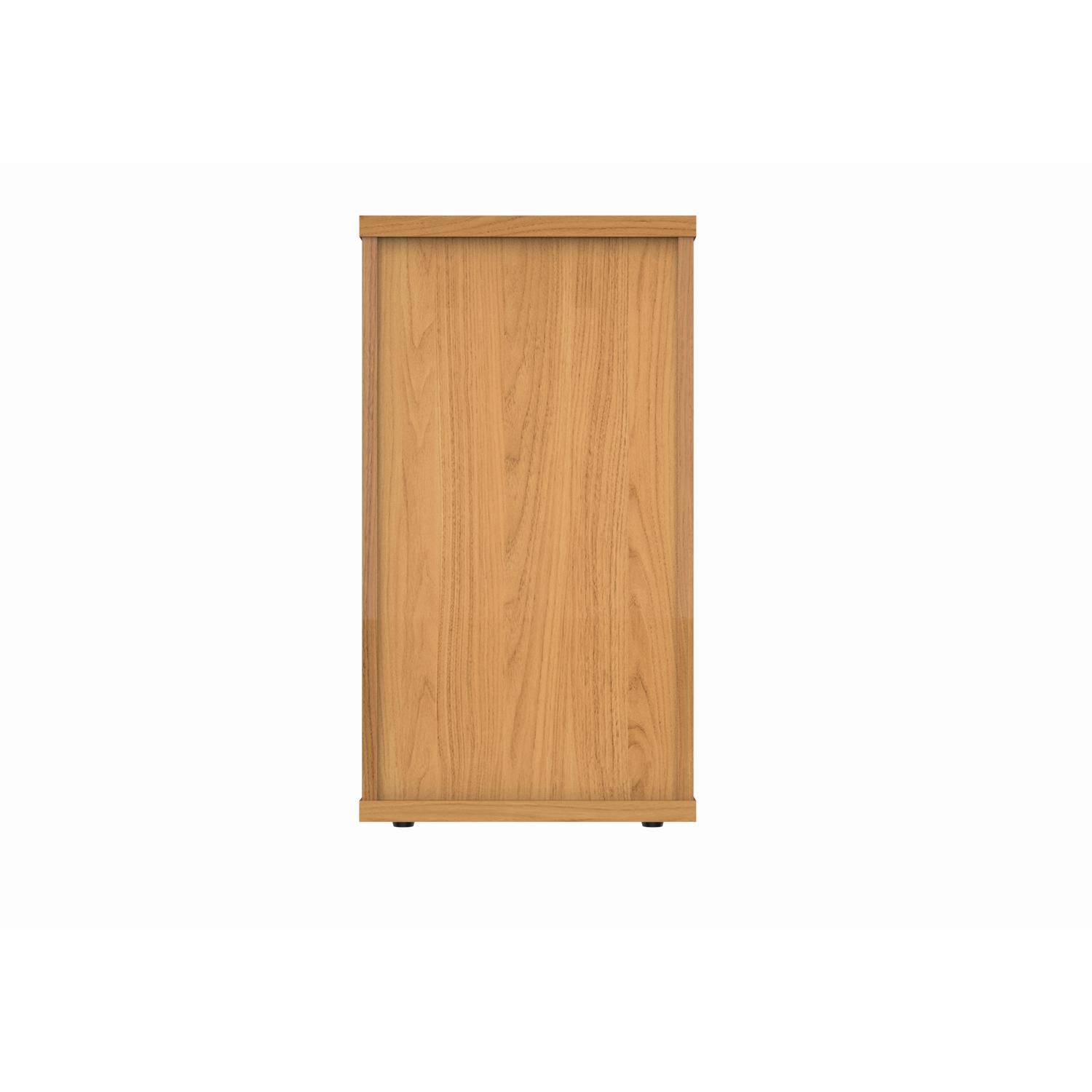 Desk High Office Storage Unit  600 Deep Norwegian Beech