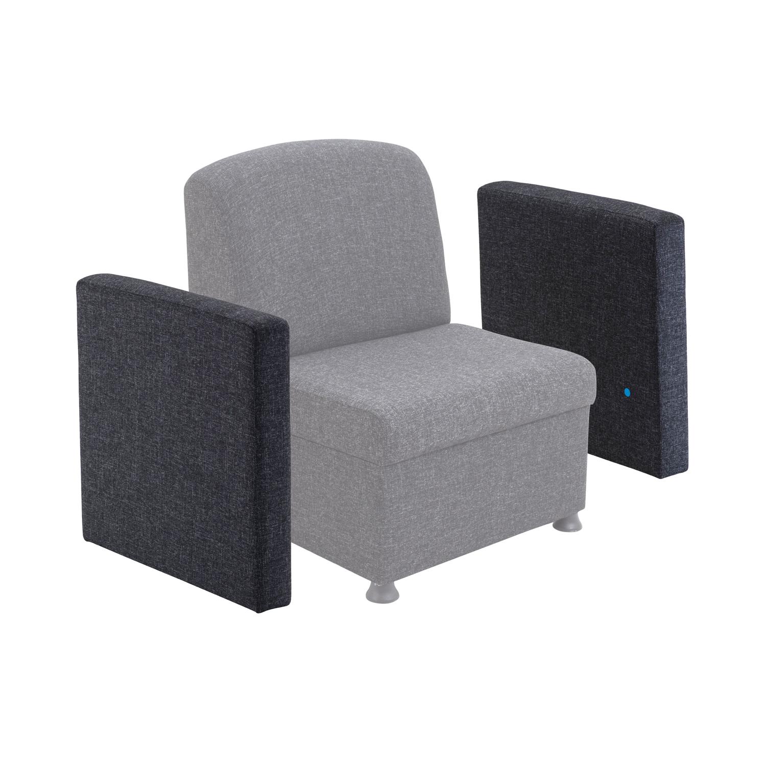 Glacier Arm Module  Charcoal