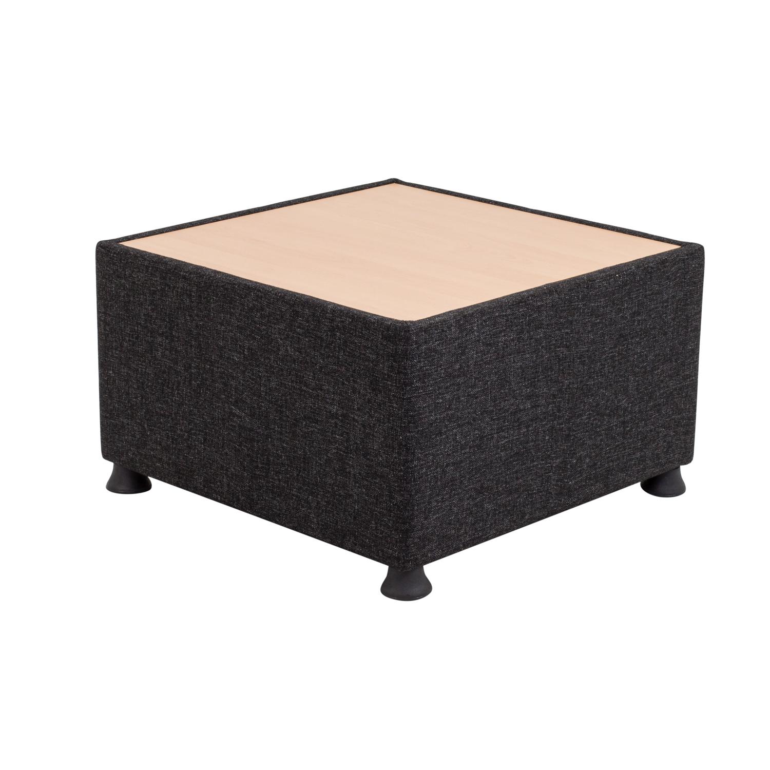 Glacier Table Module  Charcoal