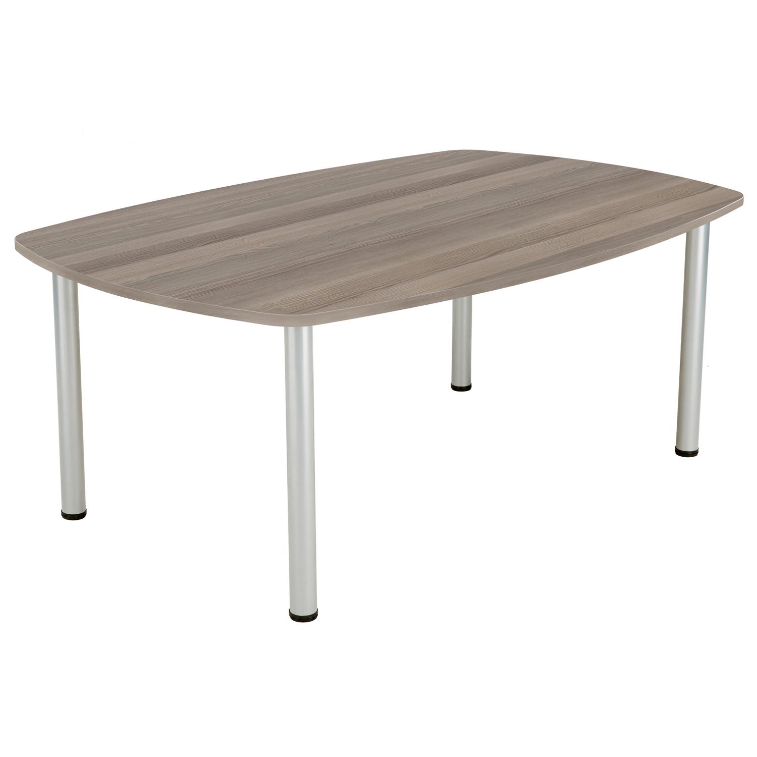 One Fraction Plus Boardroom Table  1800 Grey Oak