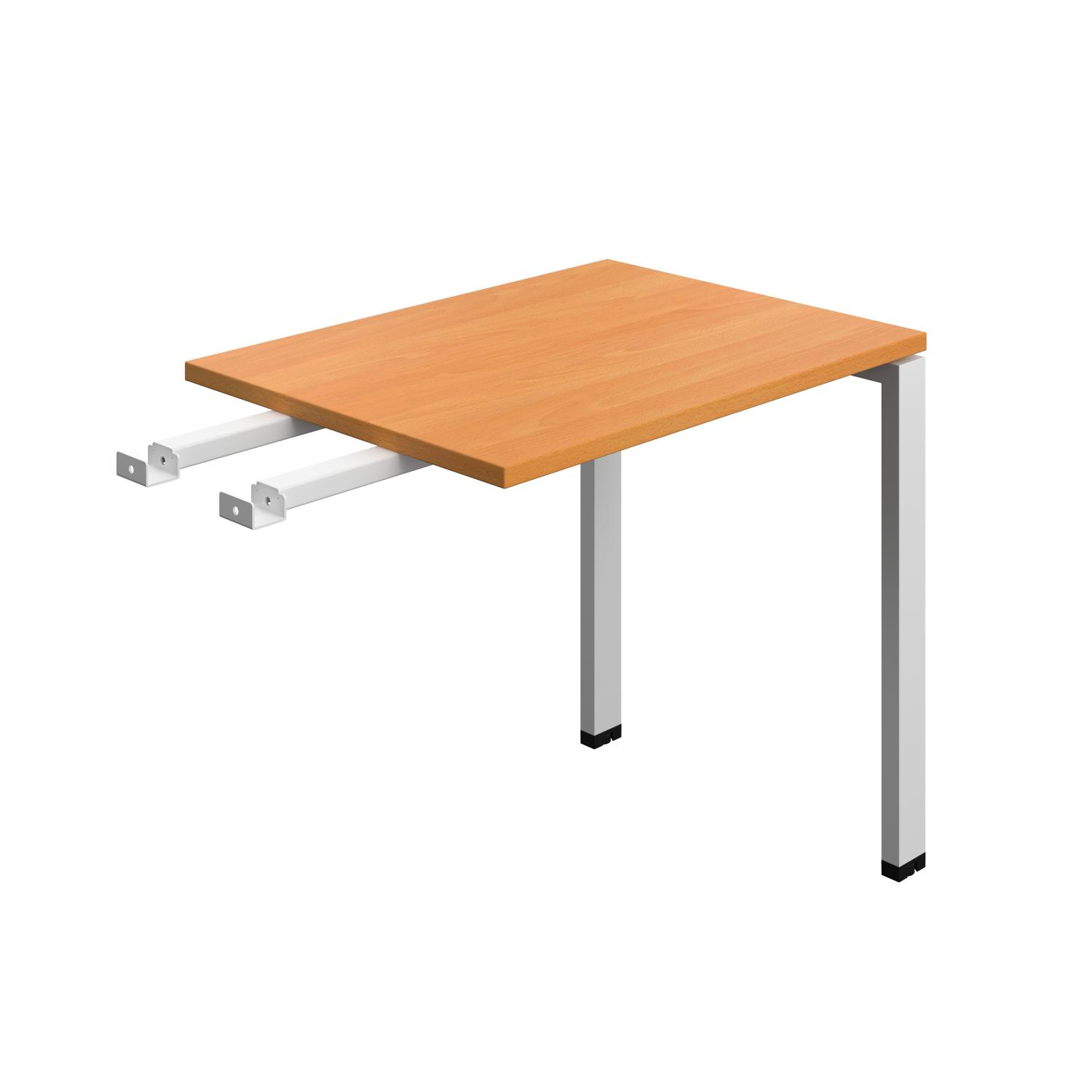 Synergy Bench with Return|Goalpost (Beech/Silver)