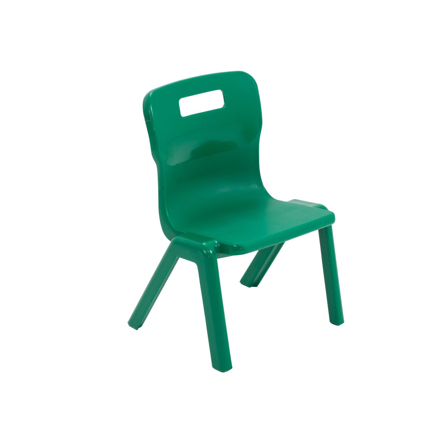 Titan One Piece Chair Size 1 Green