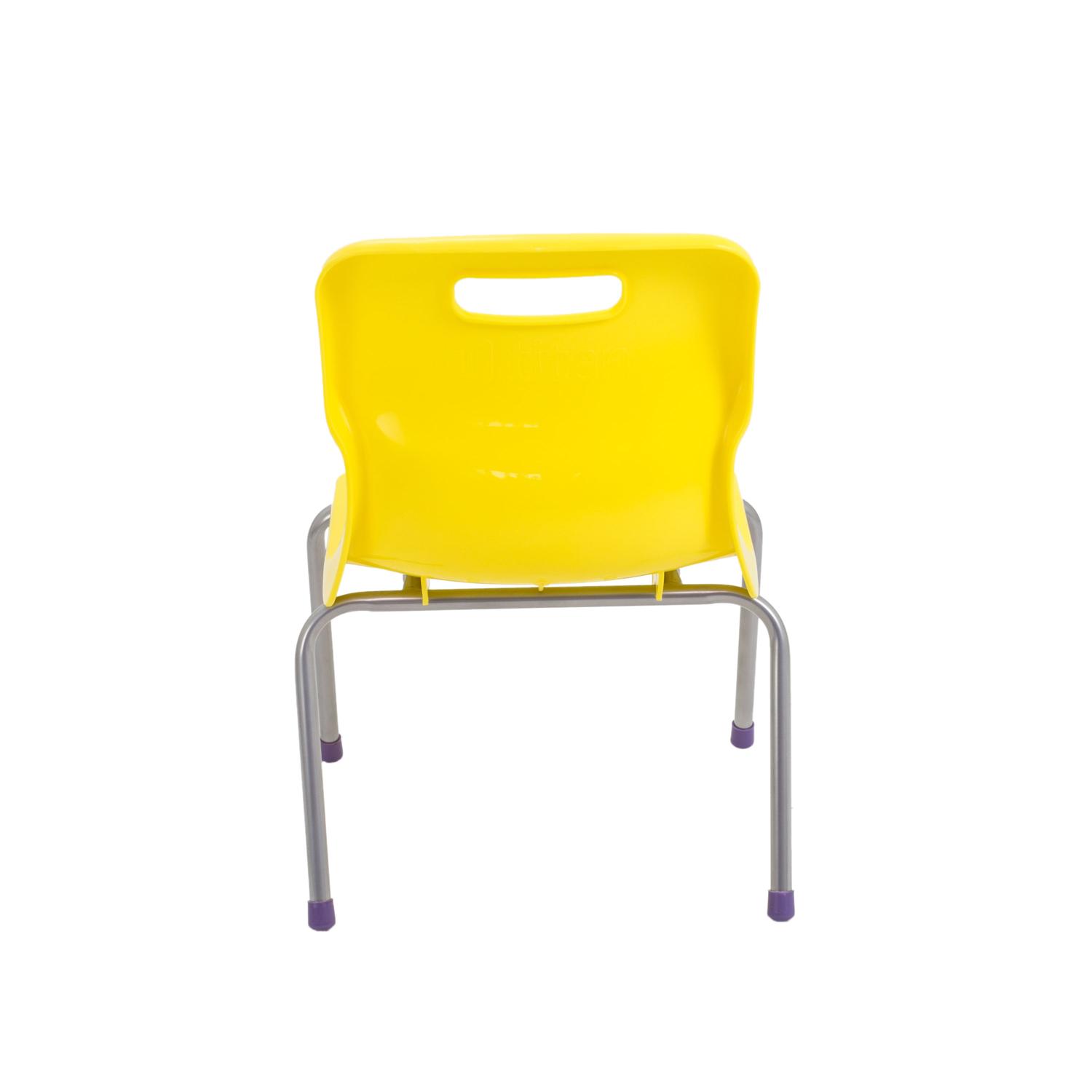 Titan 4 Leg Chair Size 2 Yellow