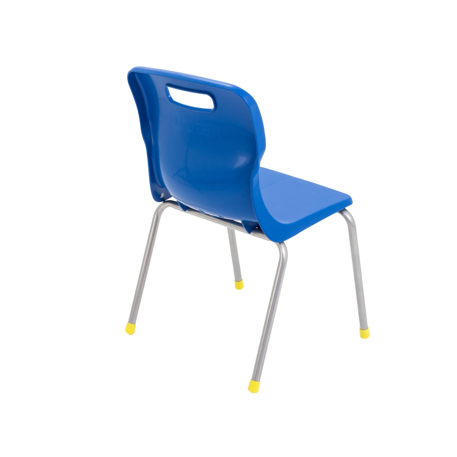 Titan 4 Leg Chair Size 3 Blue