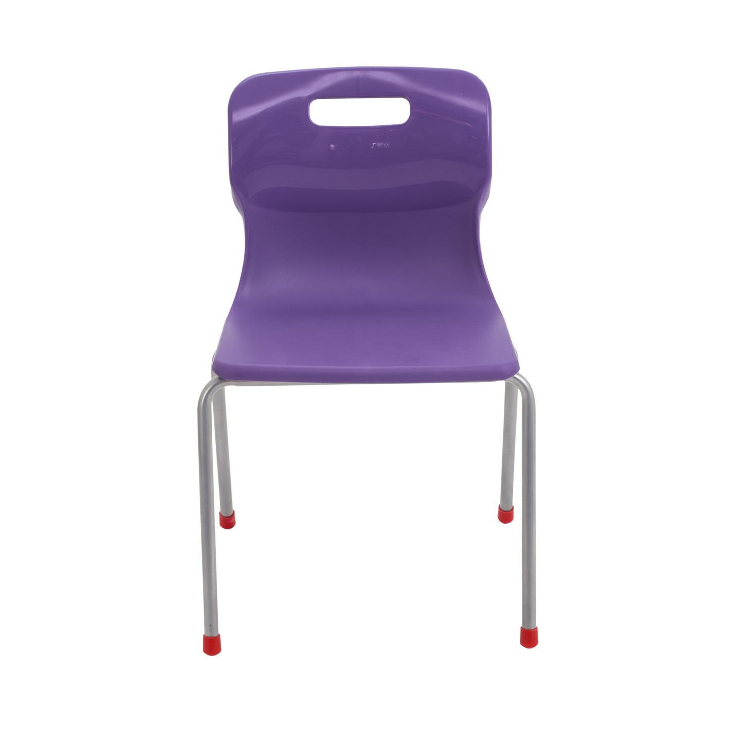 Titan 4 Leg Chair Size 4 Purple