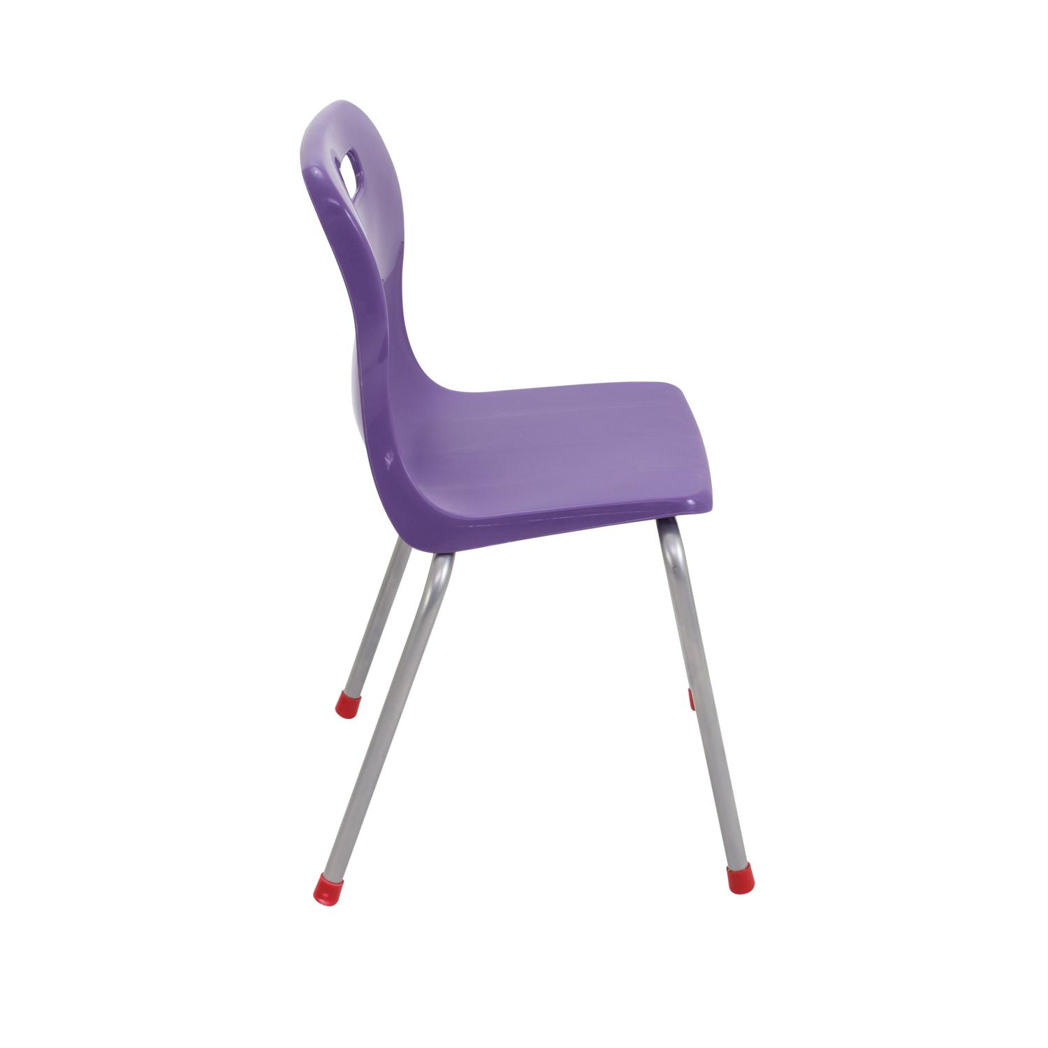 Titan 4 Leg Chair Size 4 Purple