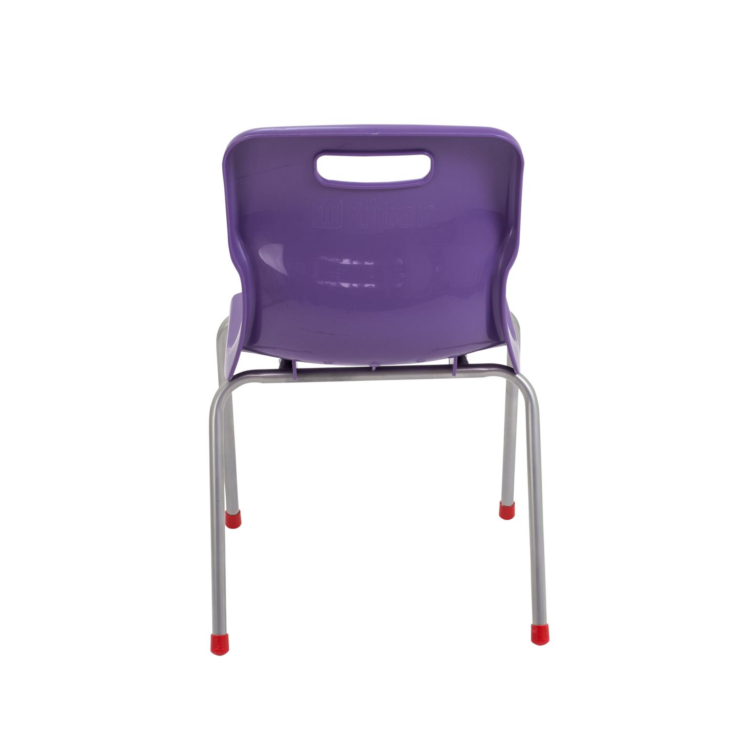 Titan 4 Leg Chair Size 4 Purple