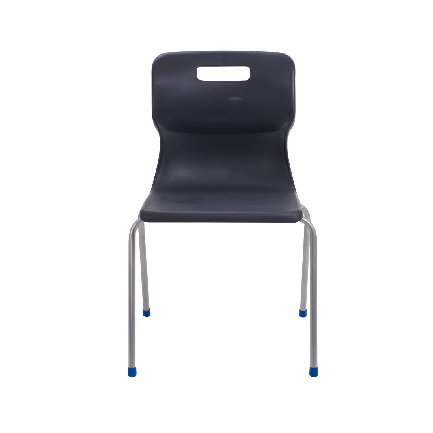 Titan 4 Leg Chair Size 6 Charcoal