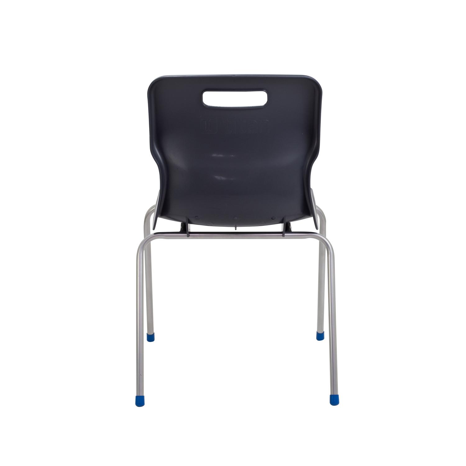 Titan 4 Leg Chair Size 6 Charcoal