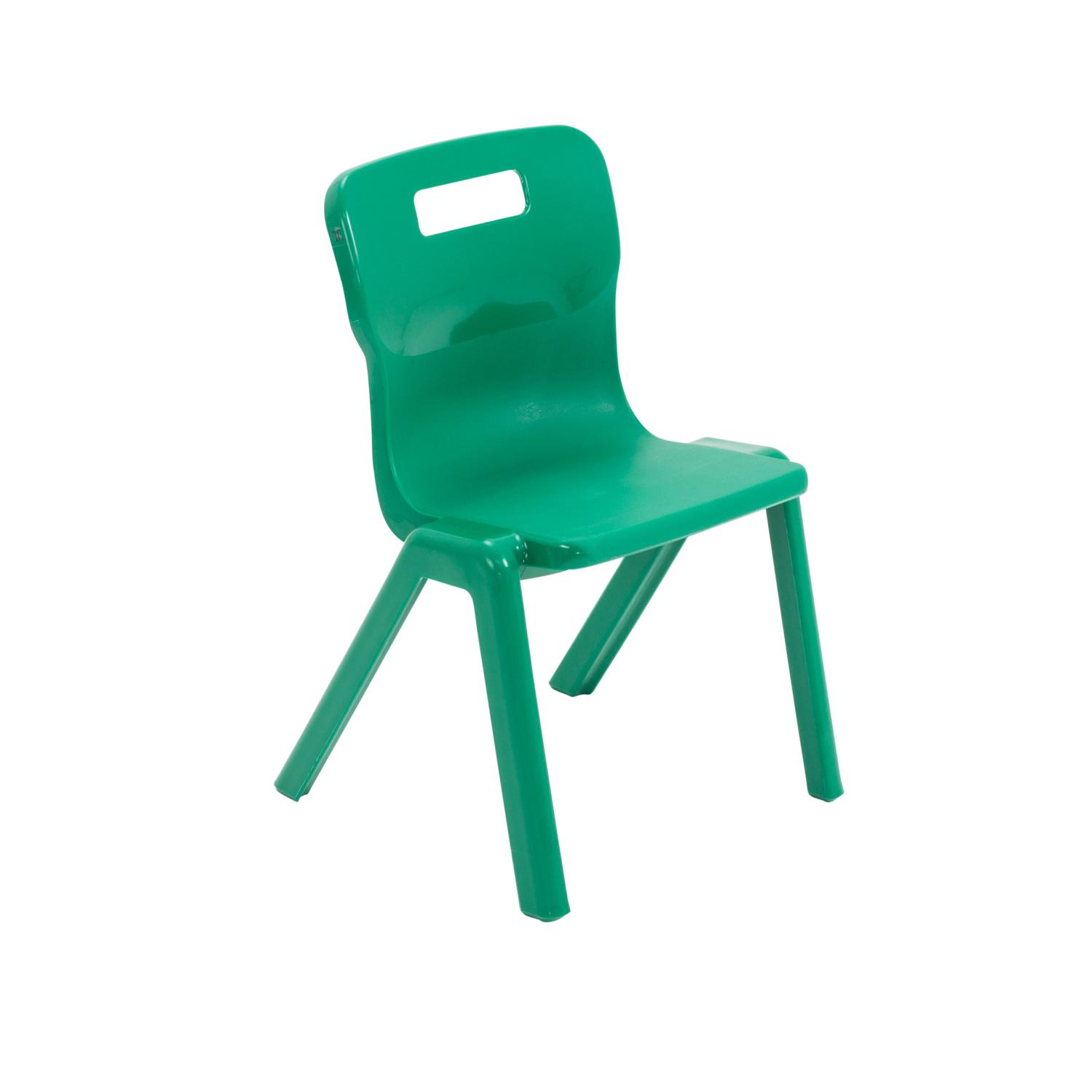 Titan One Piece Chair Size 2 Green