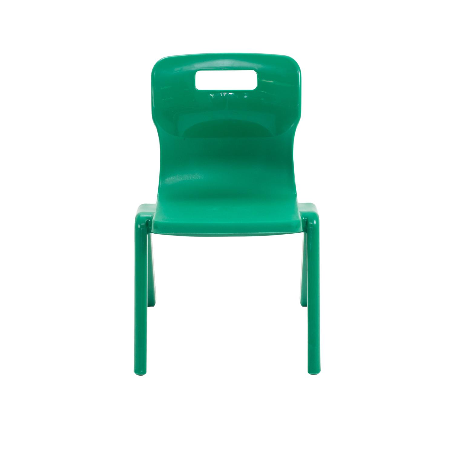 Titan One Piece Chair Size 2 Green