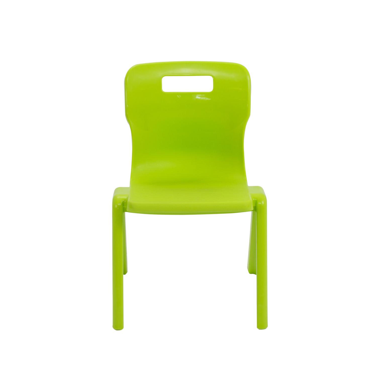 Titan One Piece Chair Size 2 Lime