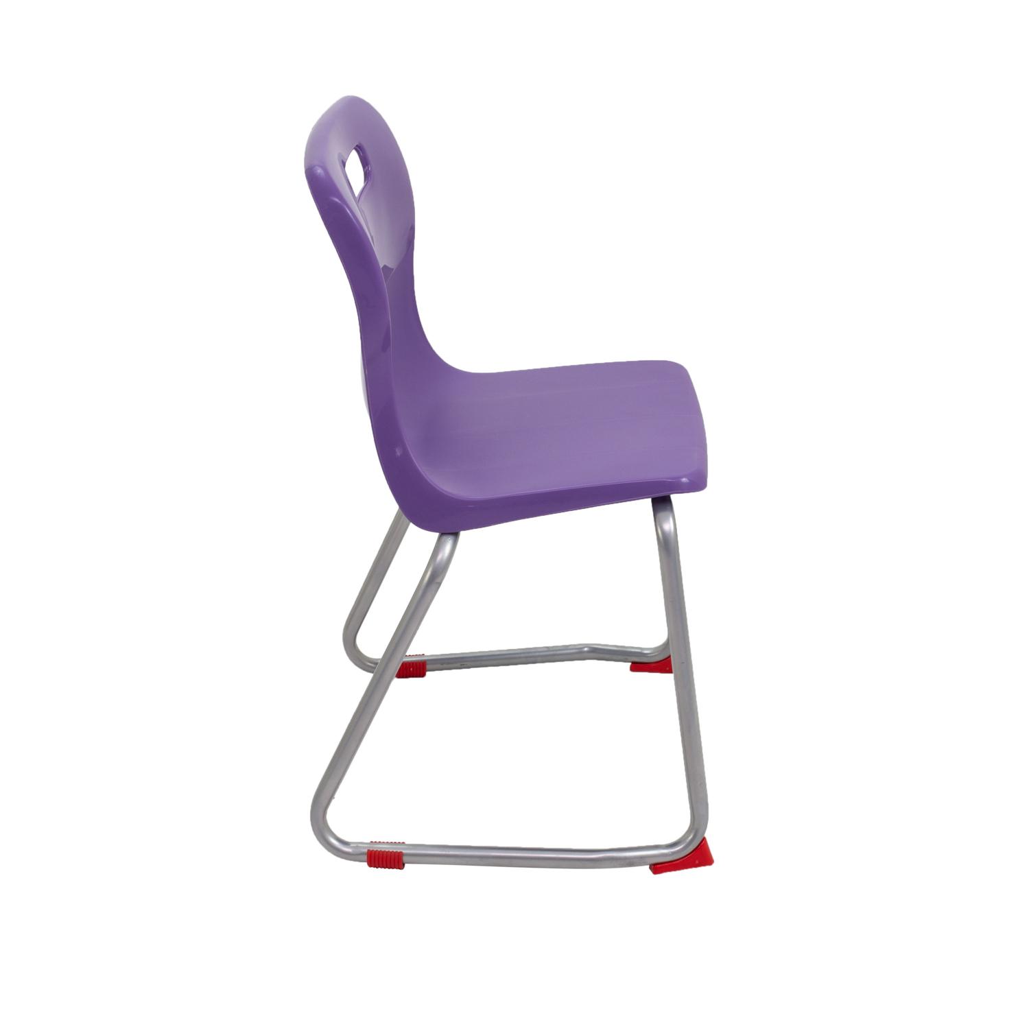 Titan Skid Base Chair Size 4 Purple