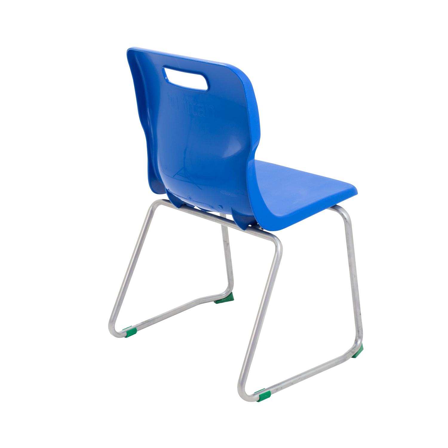 Titan Skid Base Chair Size 5 Blue Titan Skid Base Chair Size 5 Blue