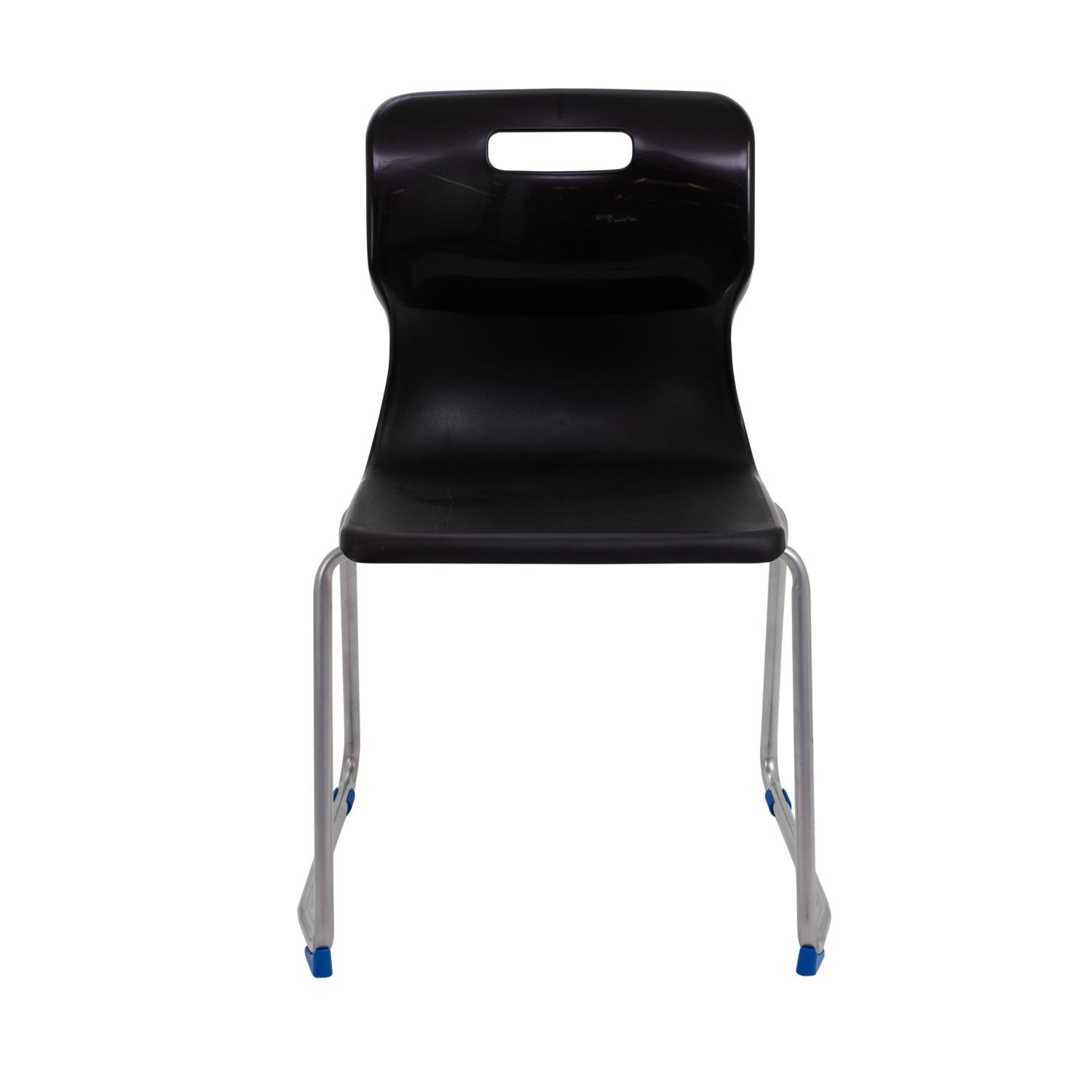 Titan Skid Base Chair Size 6 Black