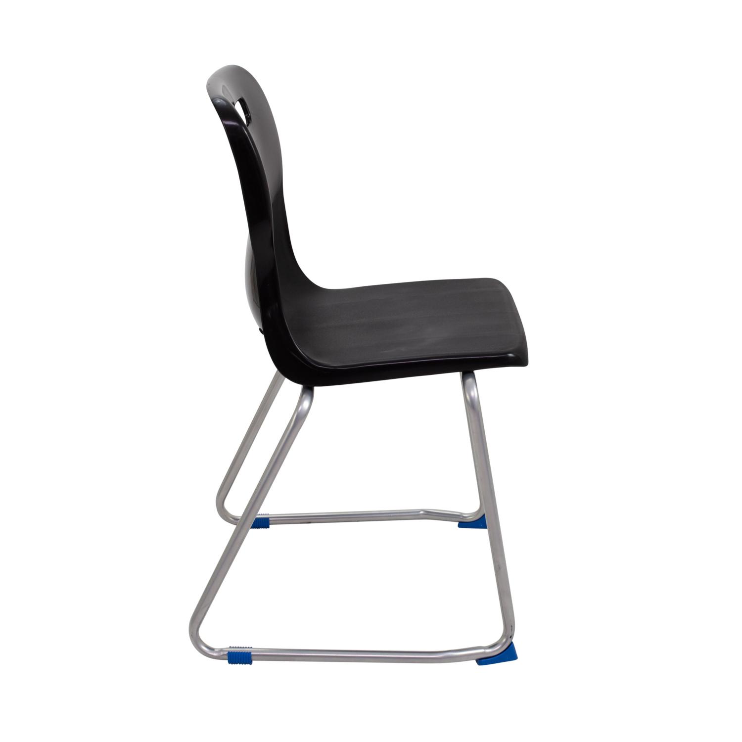 Titan Skid Base Chair Size 6 Black