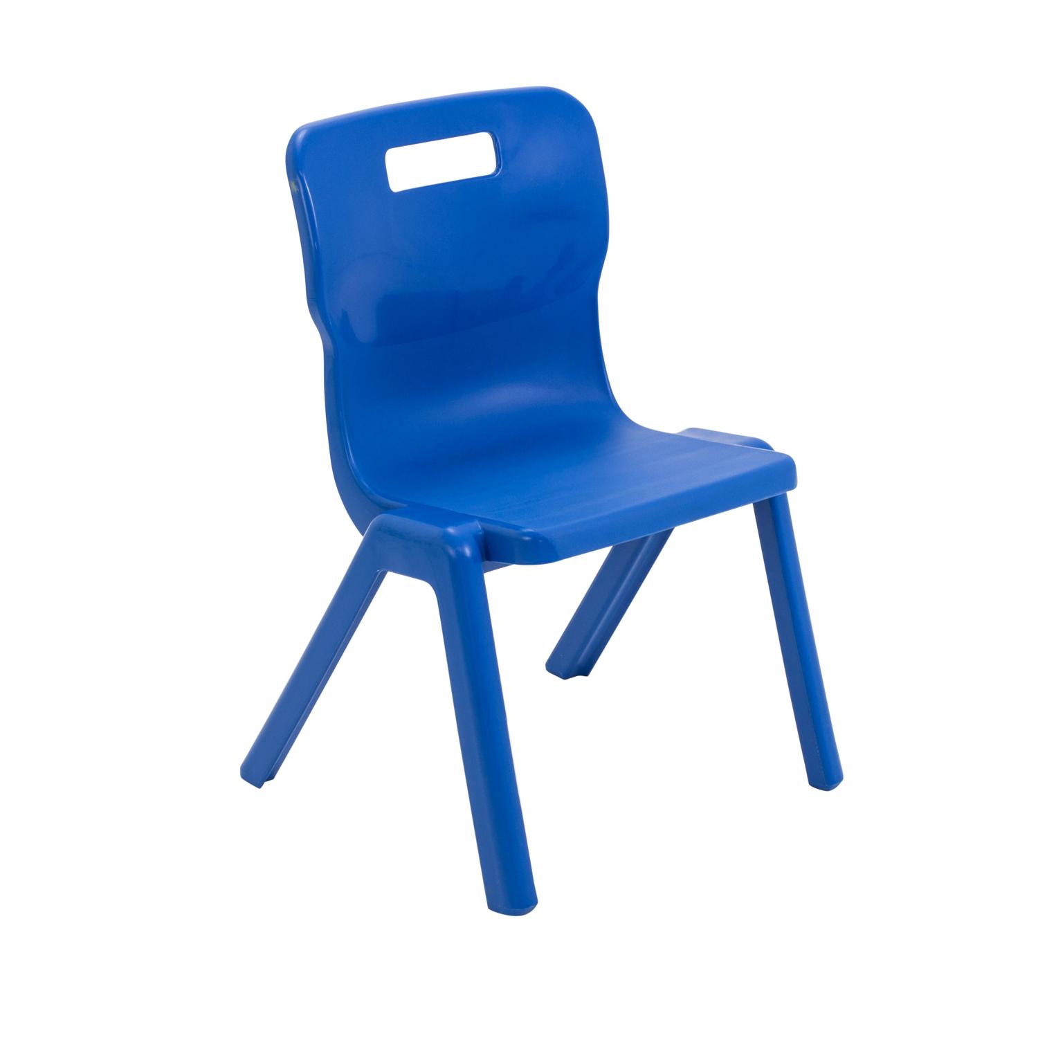 Titan One Piece Chair Size 3 Blue