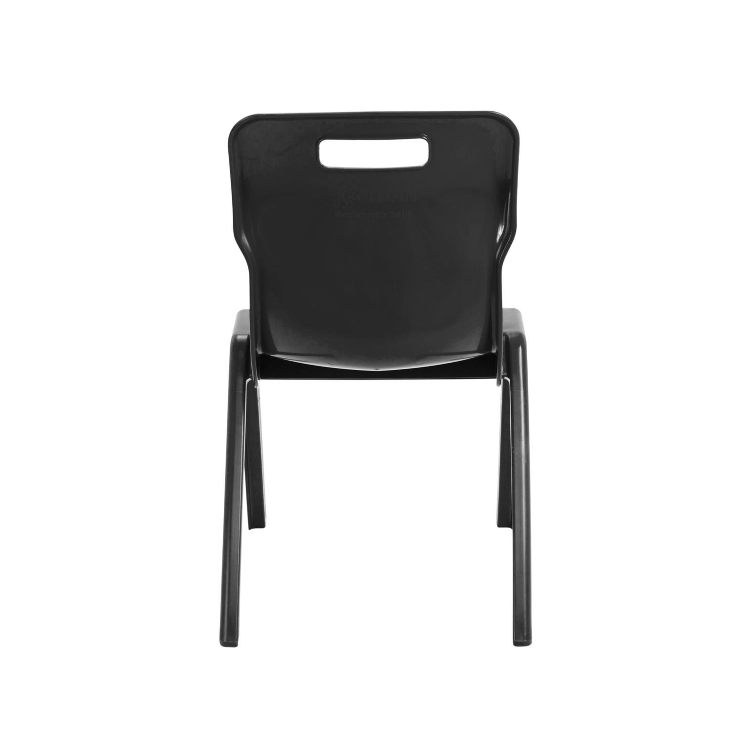 Titan One Piece Retold Chair Size 5 Recycled Black