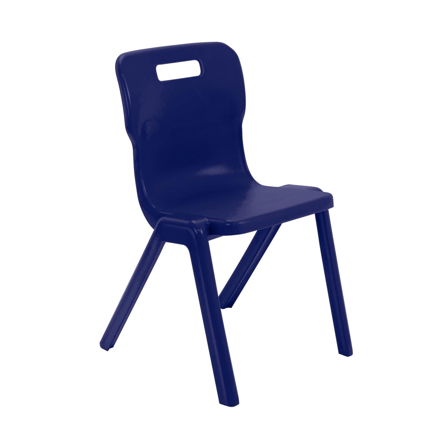 Titan One Piece Chair Size 6 Midnight Blue