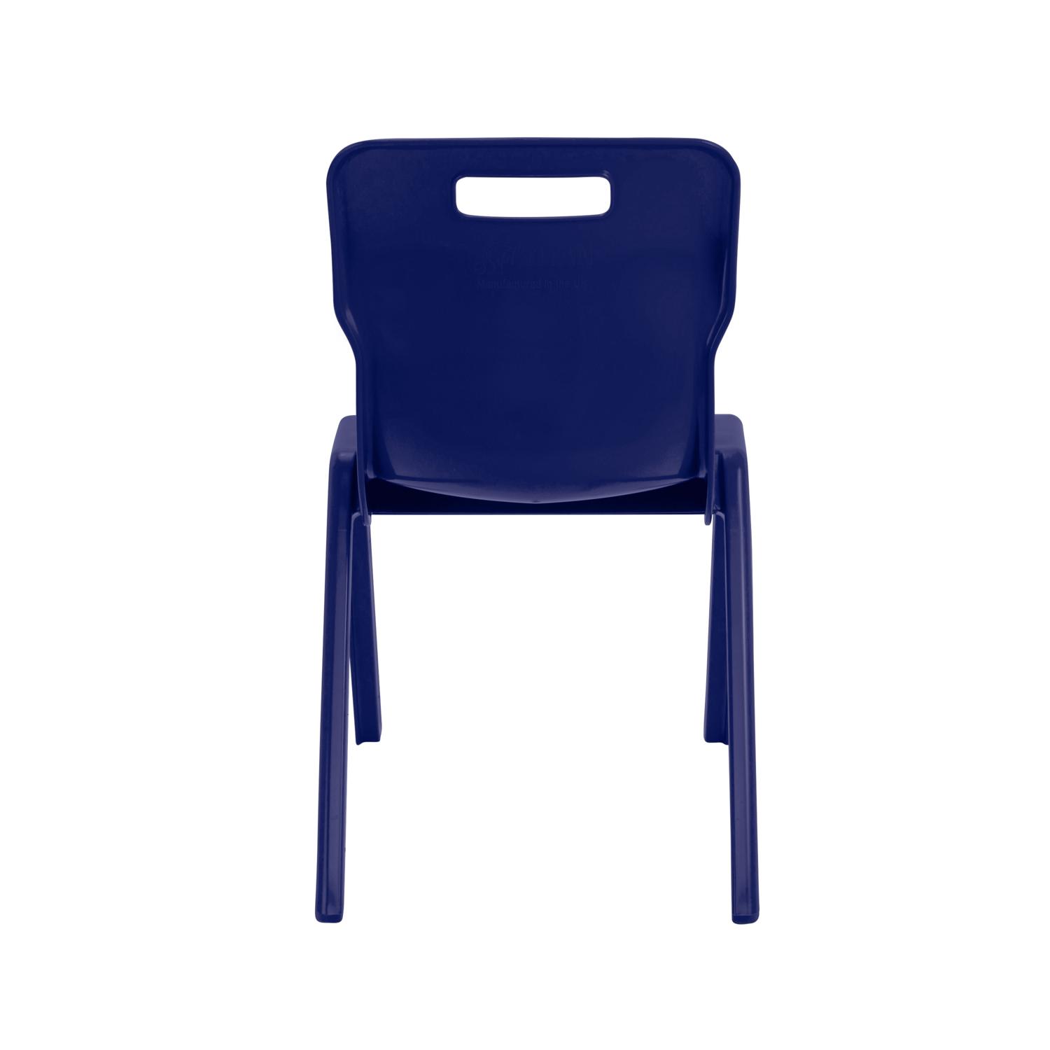 Titan One Piece Chair Size 6 Midnight Blue