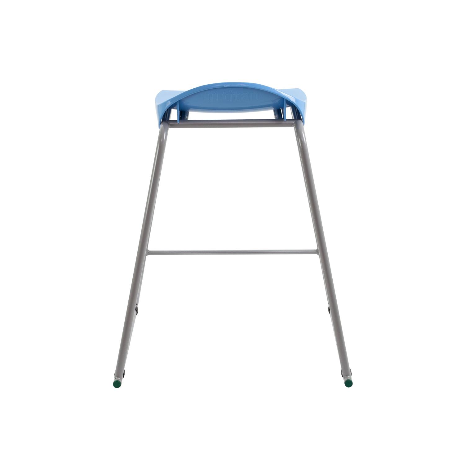 Titan Stool Size 5 Grey Frame Sky Blue