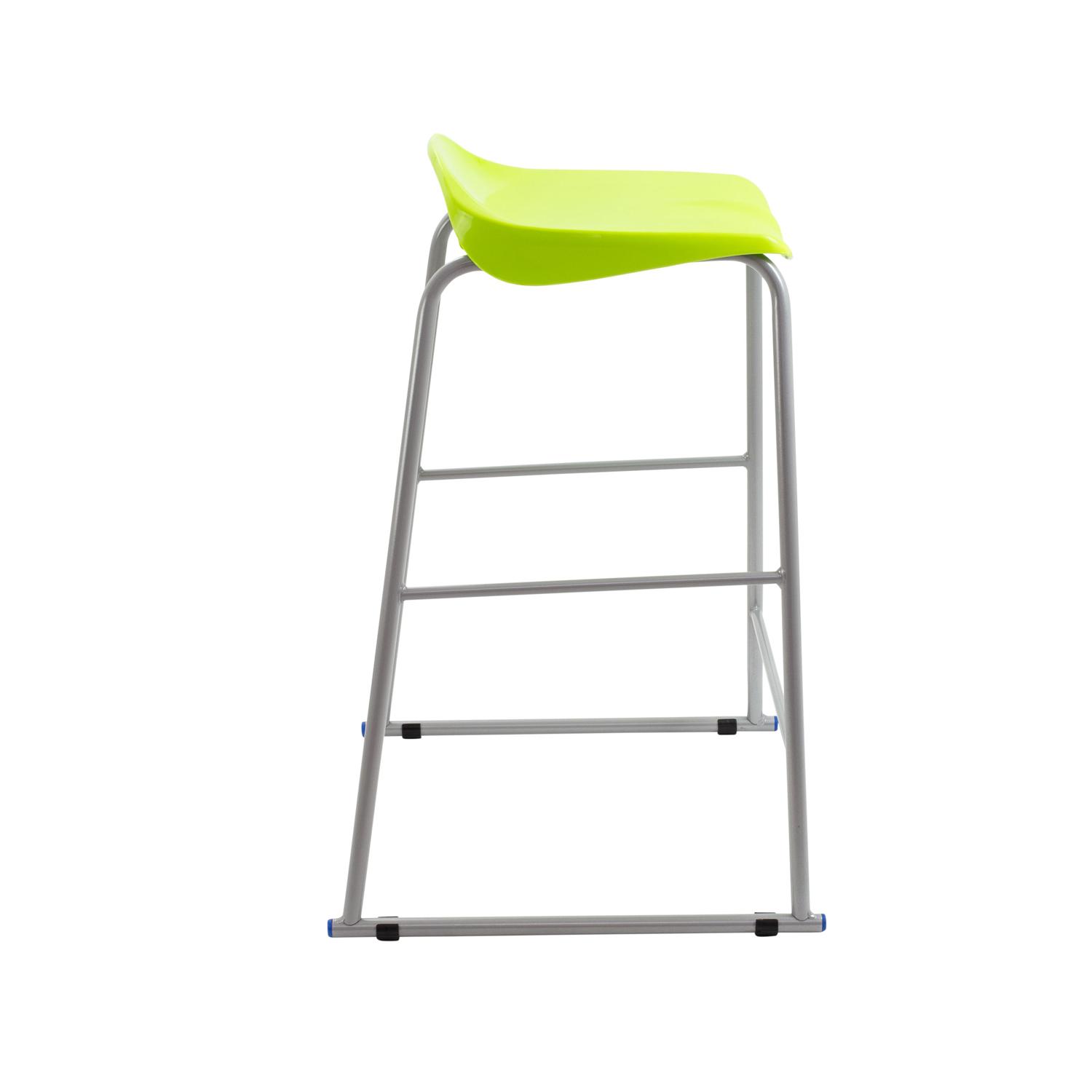 Titan Stool Size 6 Grey Frame Lime