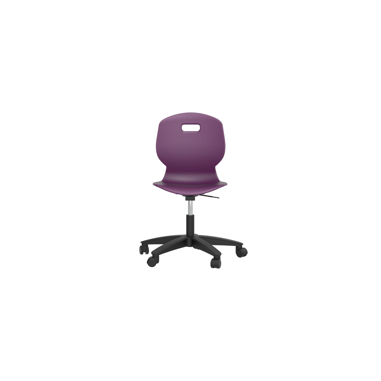 Titan Arc Swivel Chair Grape