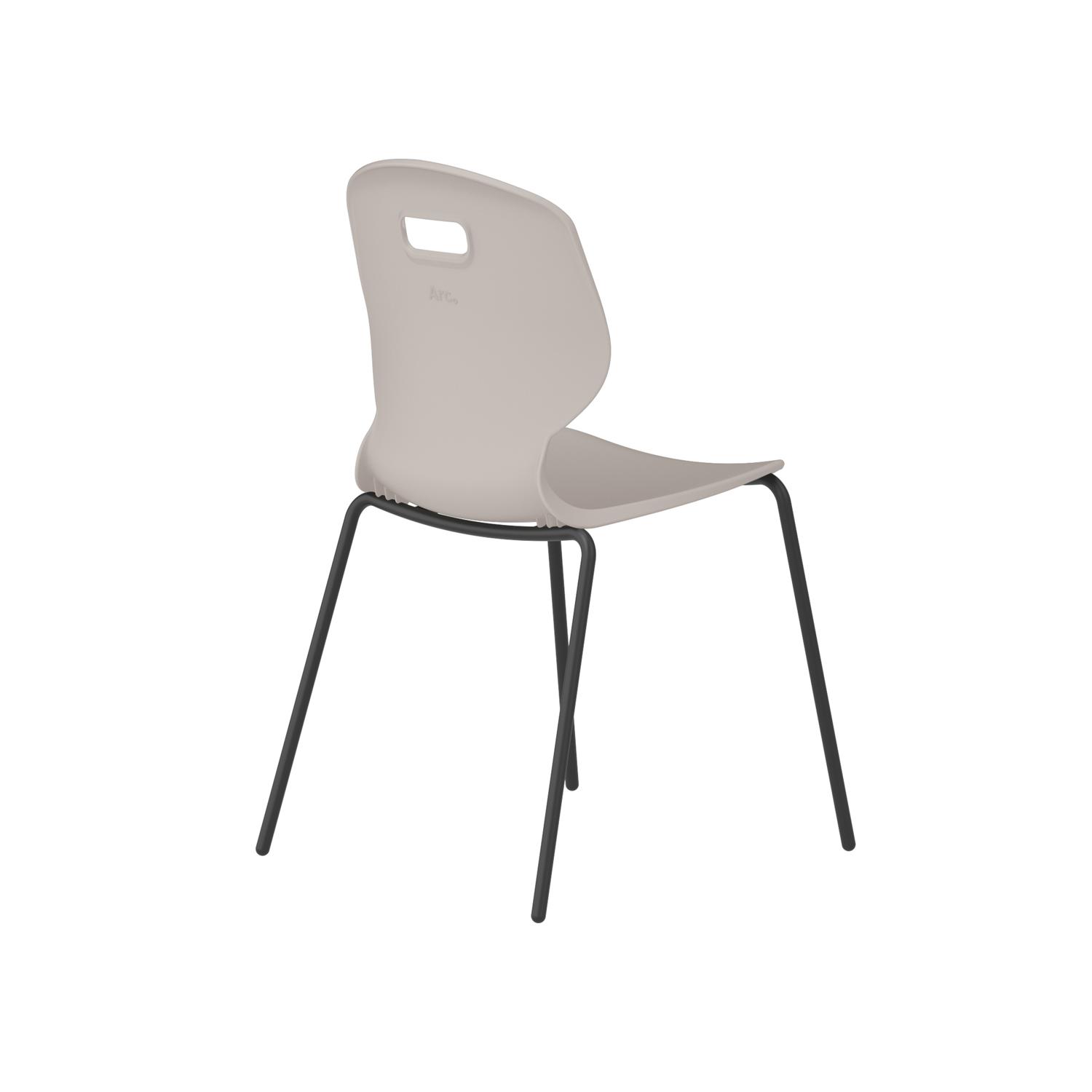 Titan Arc 4 Leg Chair Size 5 Grey
