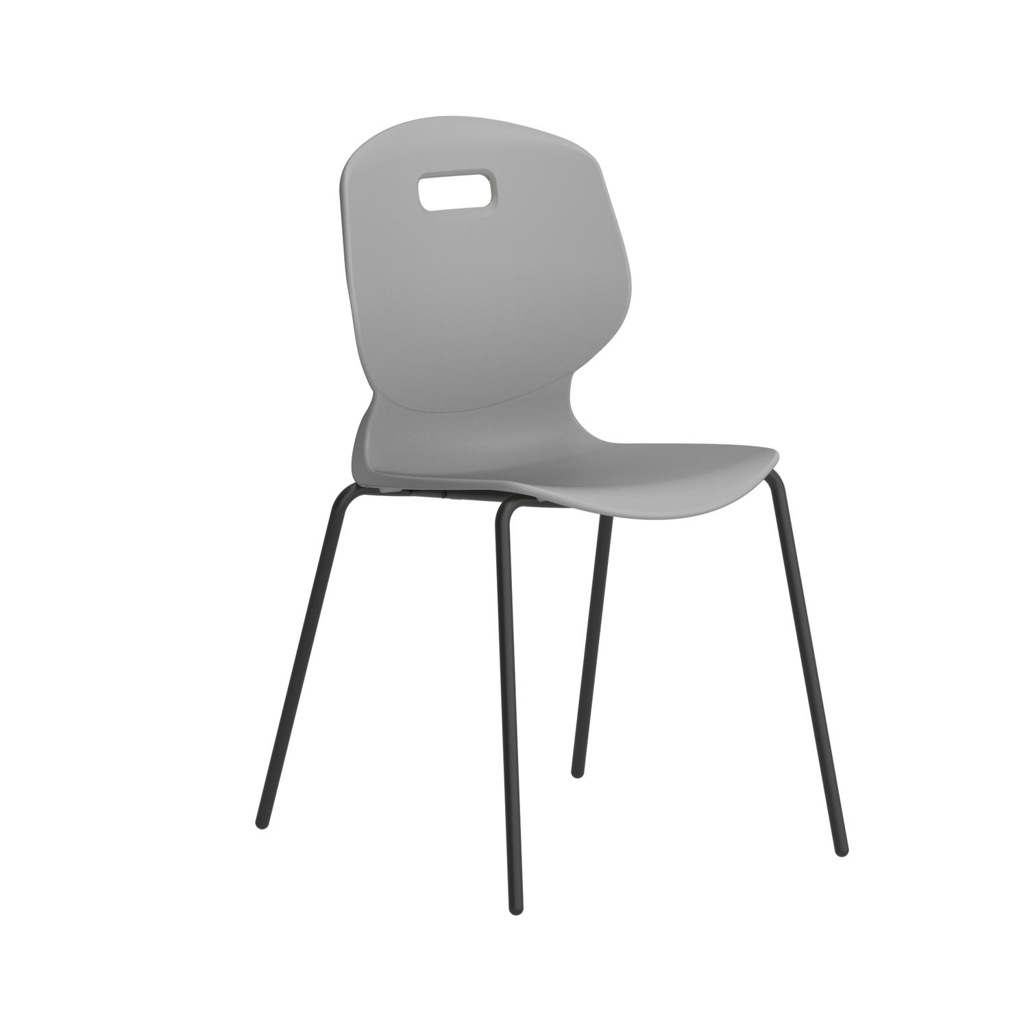 Titan Arc 4 Leg Chair Size 6 Grey