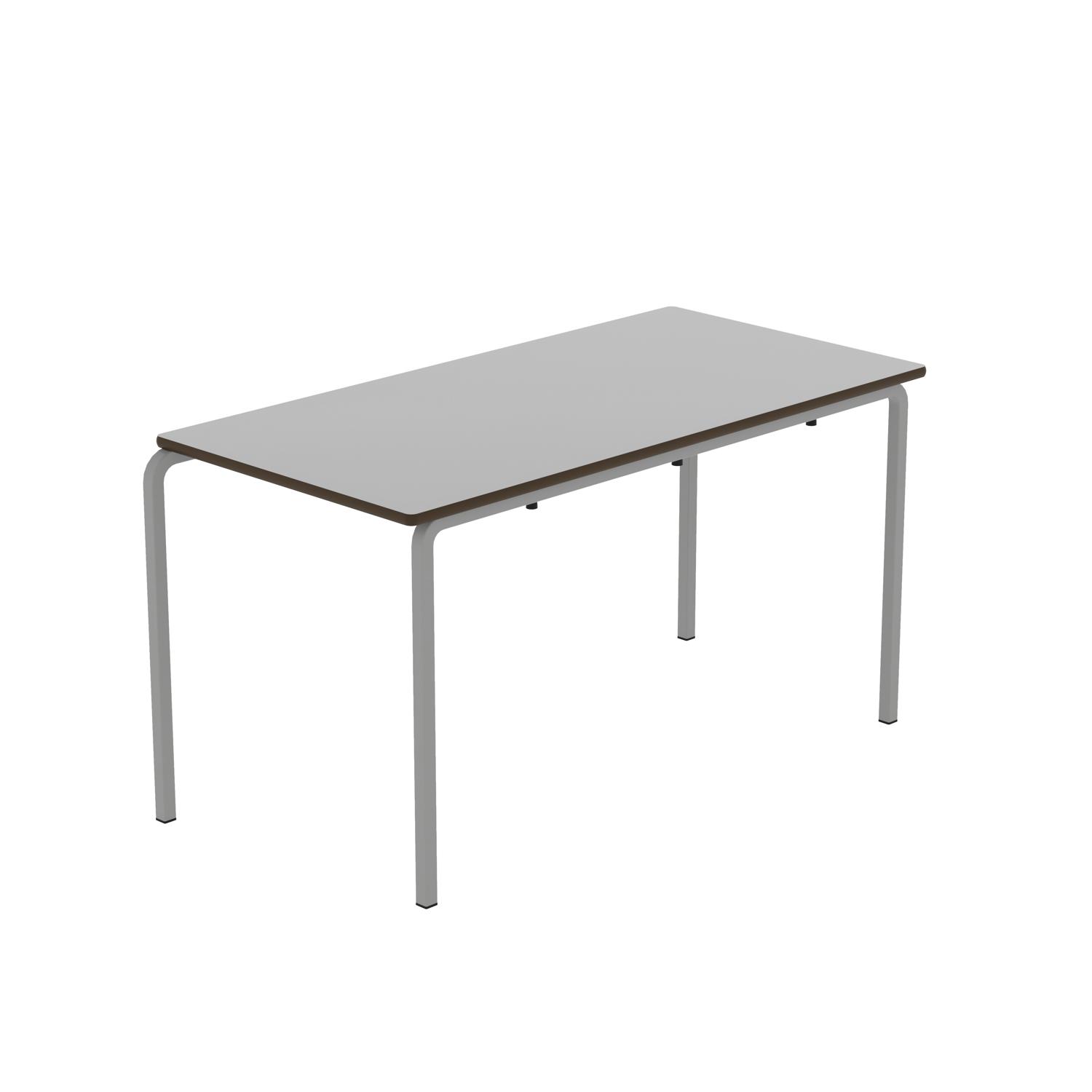 Titan Crush Bent Frame Table 1200x600x640 Grey/Grey