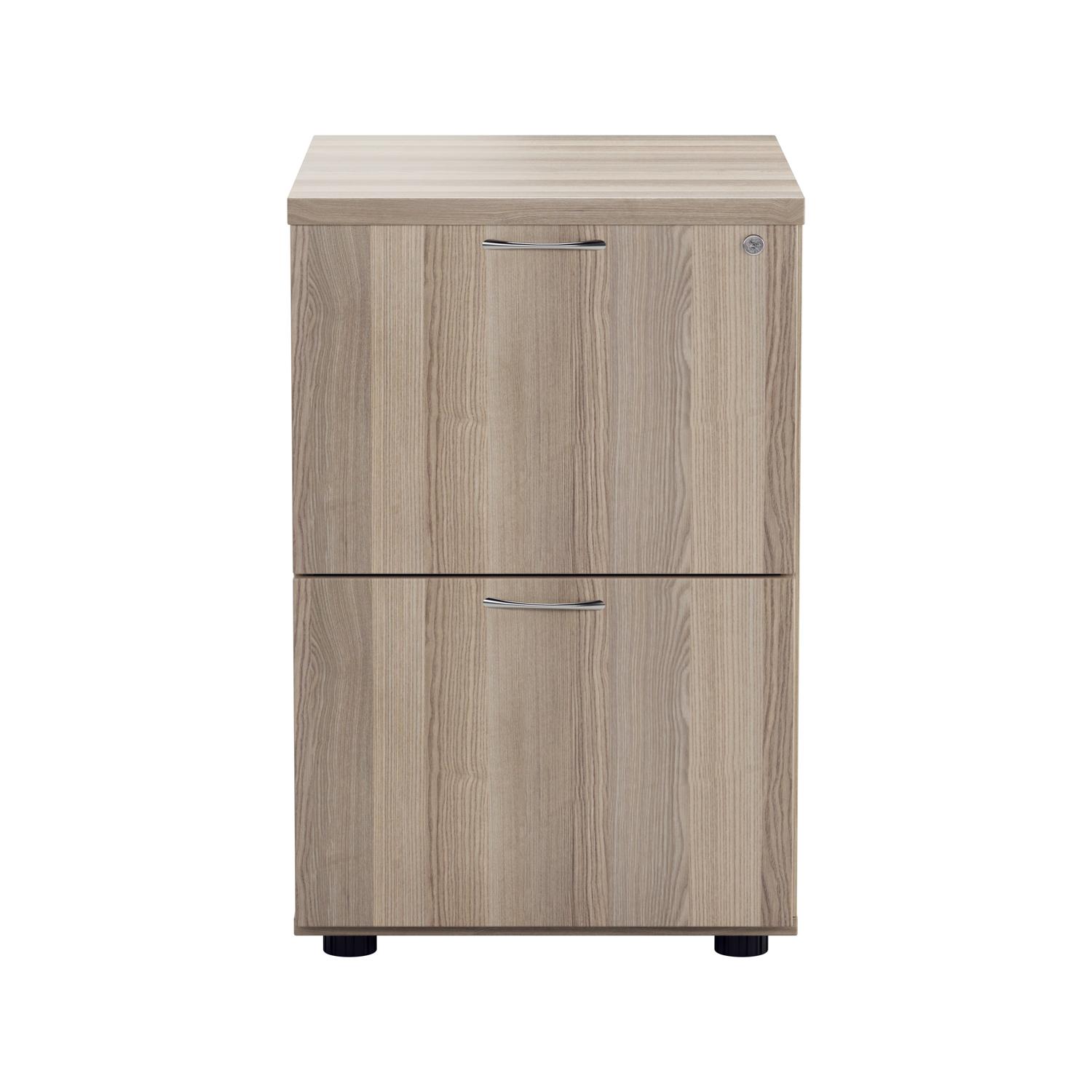Essentials Filing Cabinet 2 Drawer Grey Oak Essentials Filing Cabinet 2 Drawer Grey Oak