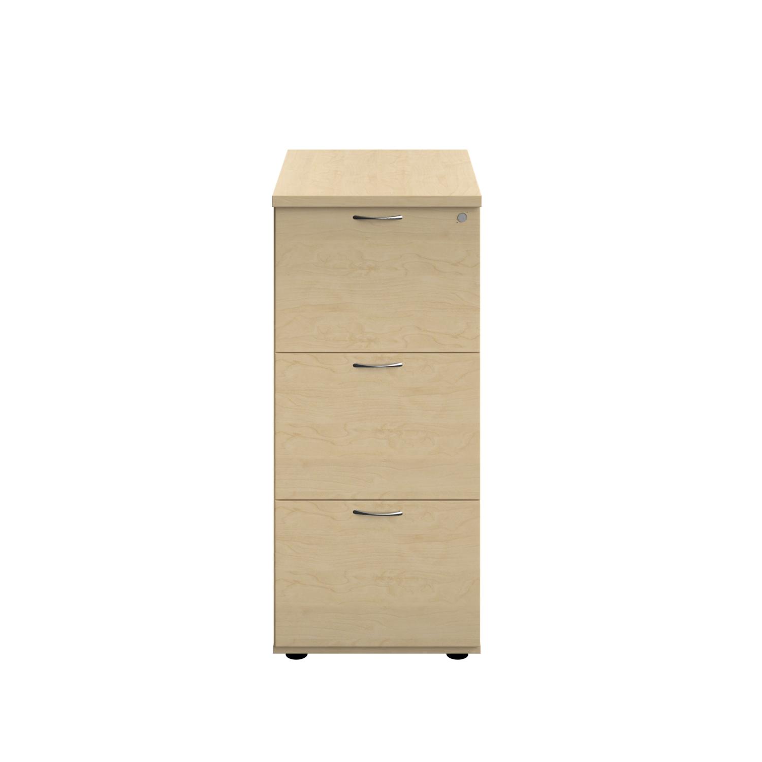 Essentials Filing Cabinet 3 Drawer (FSC) Maple TES3FCMA