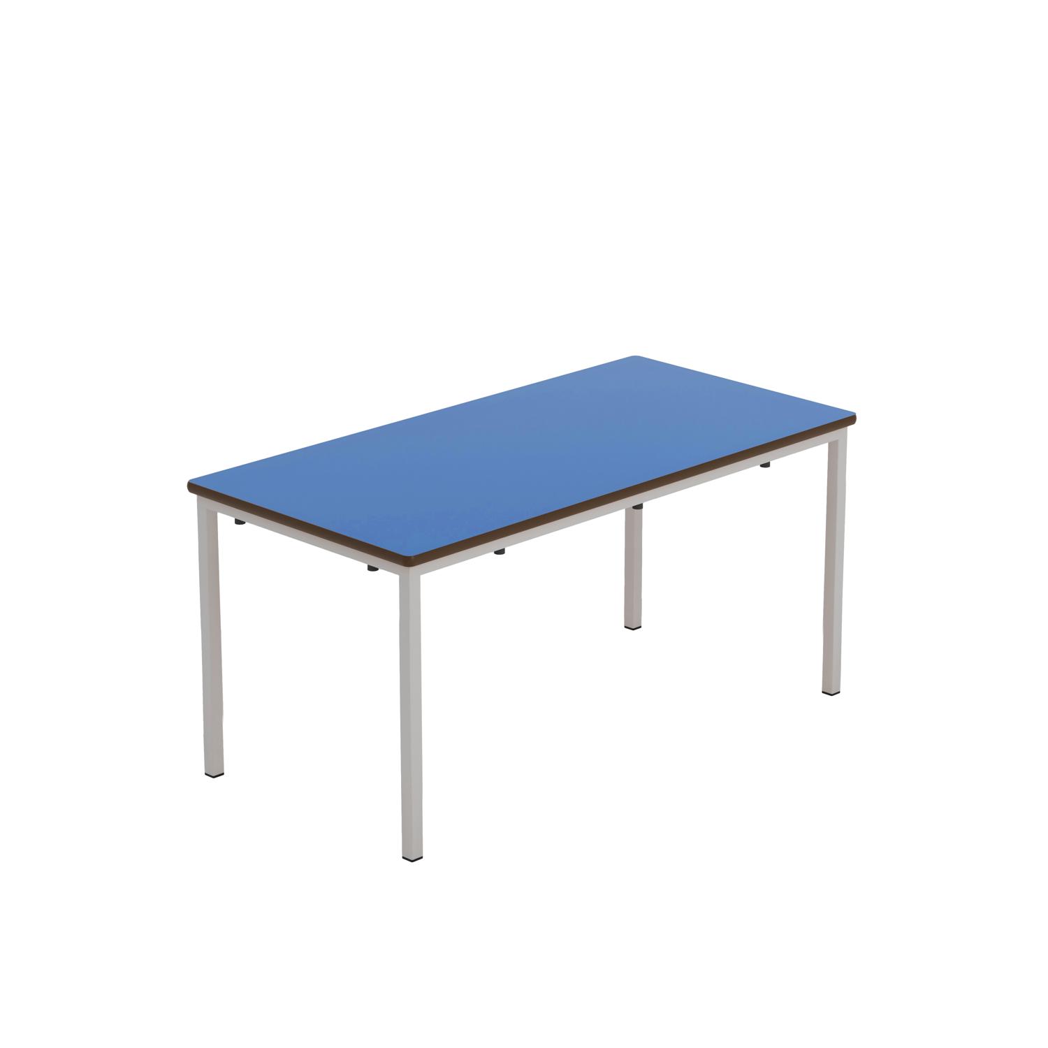 Titan Welded Frame Table 1100x550x530 Blue/Grey