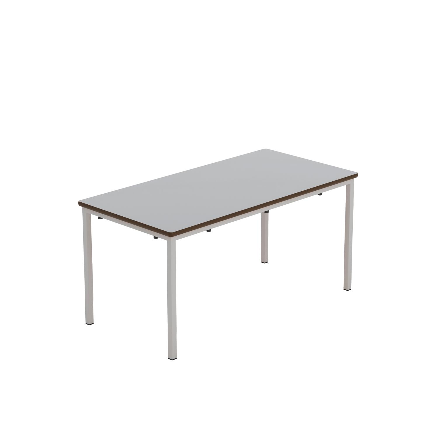 Titan Welded Frame Table 1100x550x530 Grey/Grey