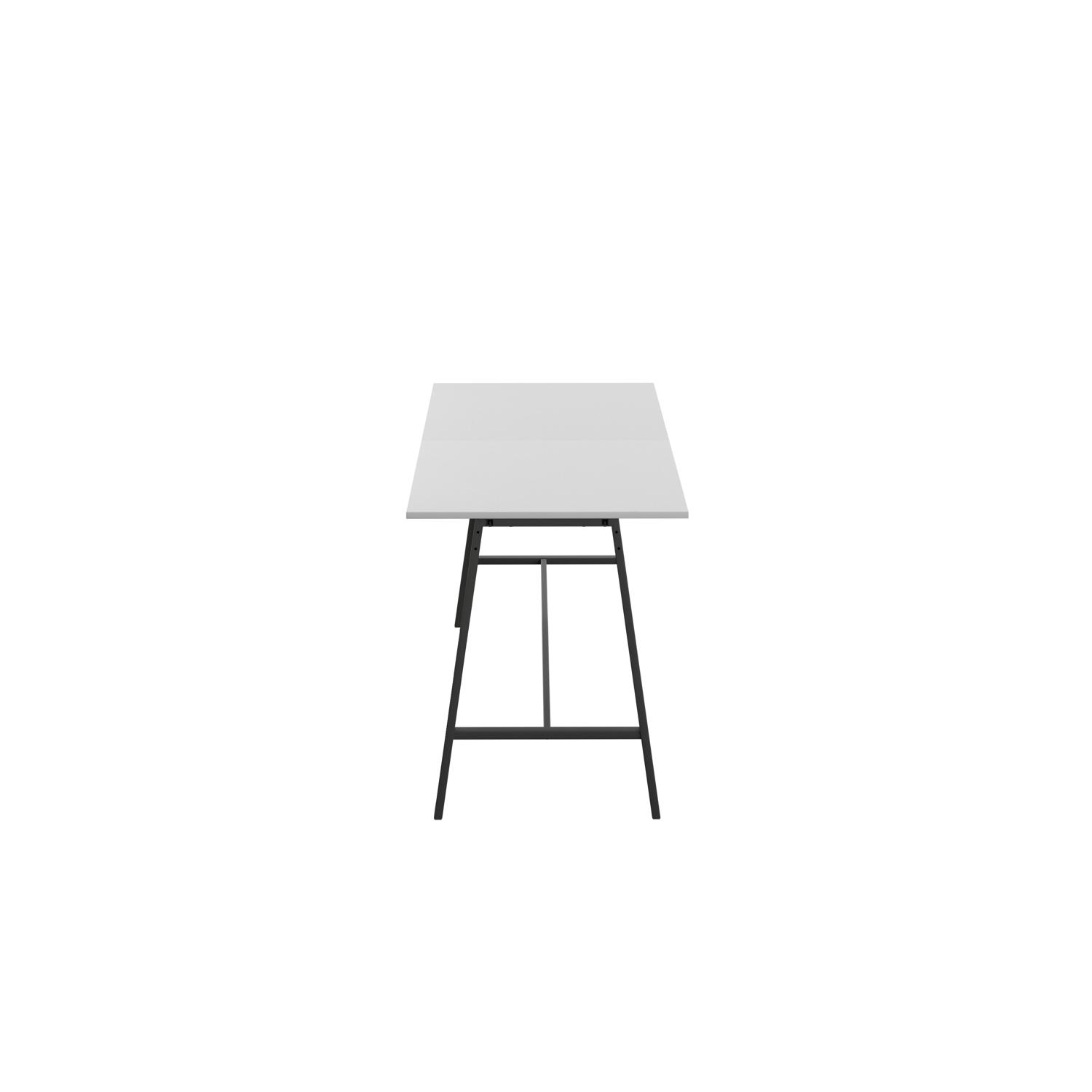 Titan High Maker Rectangular Table  1200 X 1000 Black/White