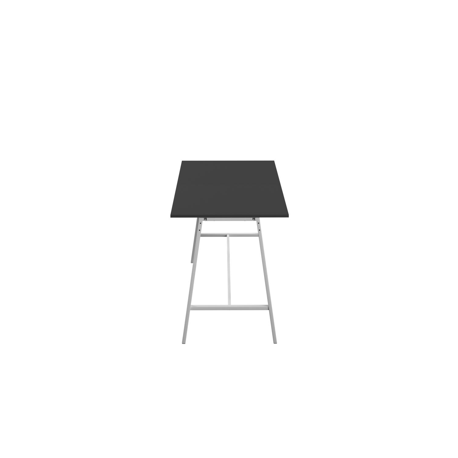 Titan High Maker Rectangular Table  1200 X 1000 White/Black