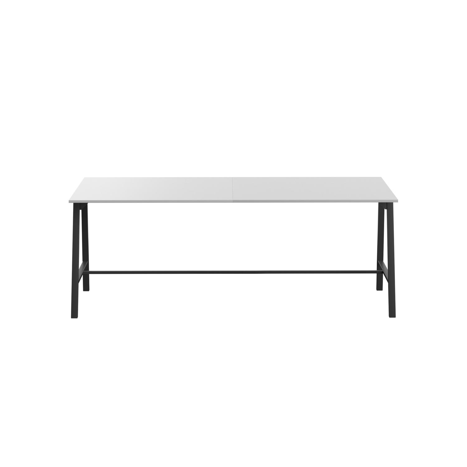 Titan High Maker Rectangular Table  1500 X 1000 Black/White