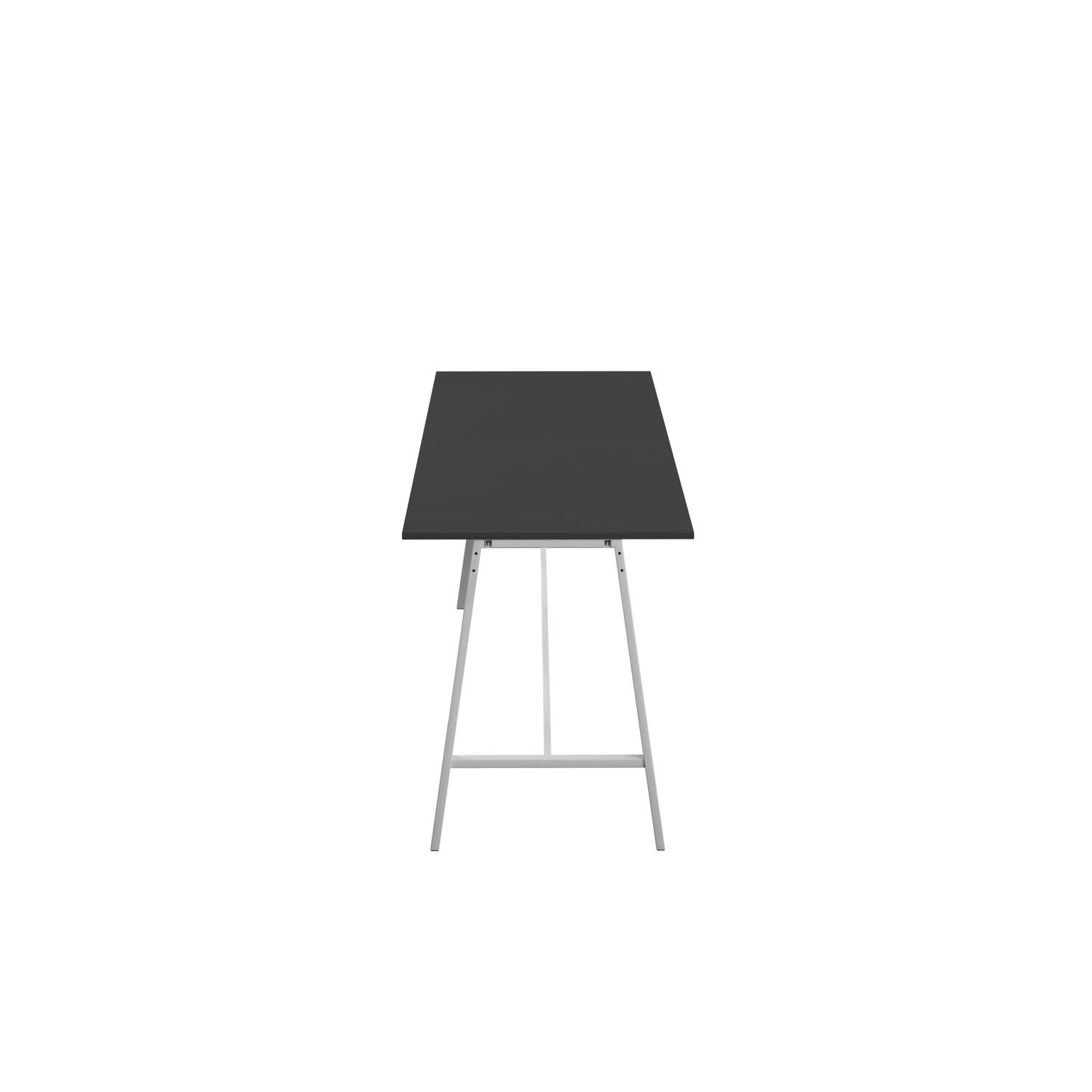 Titan High Maker Rectangular Table  1500 X 1000 White/Black