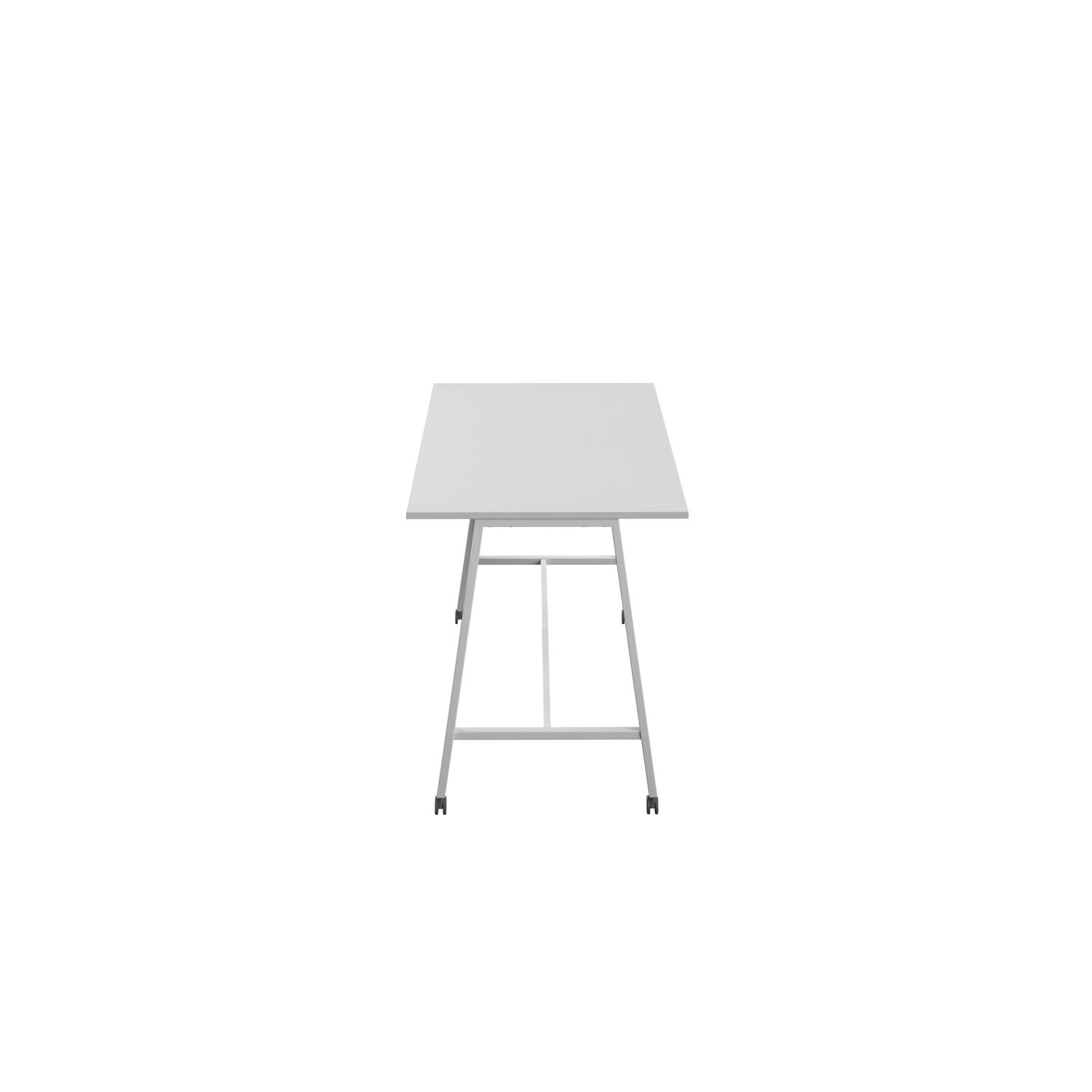Titan Mobile High Maker Rectangular Table  1200 X 1000 White/White