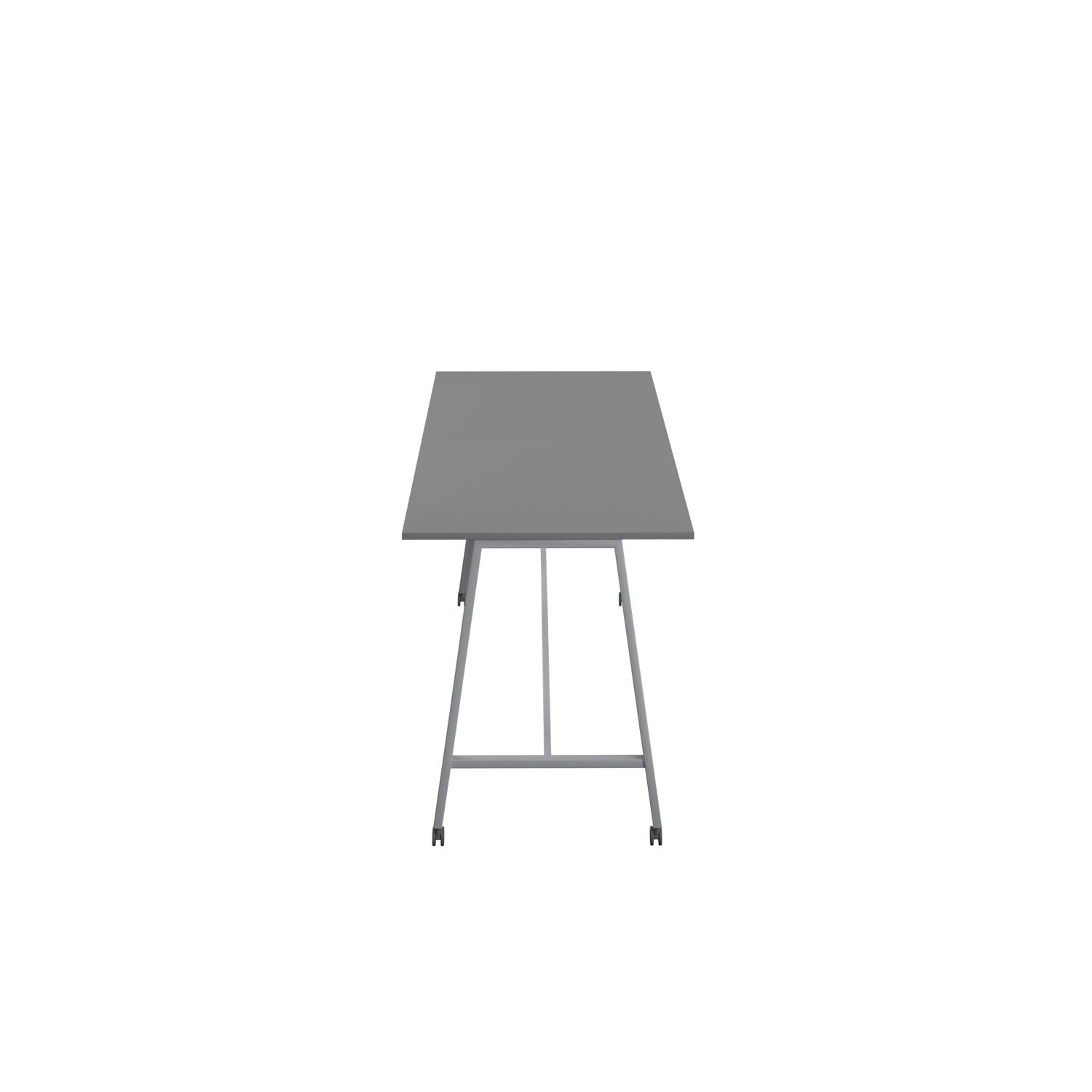Titan Mobile High Maker Rectangular Table  1500 X 1000 Silver/Anthracite