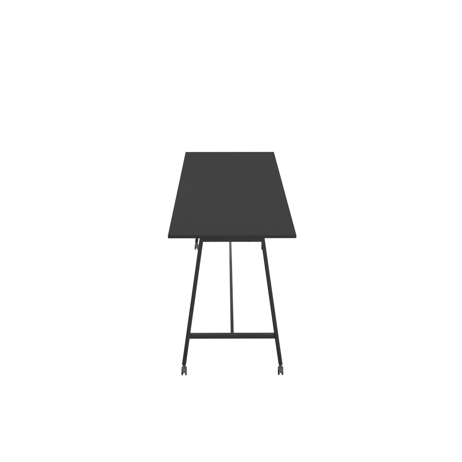 Titan Mobile High Maker Rectangular Table  1800 X 1000 Black/Black