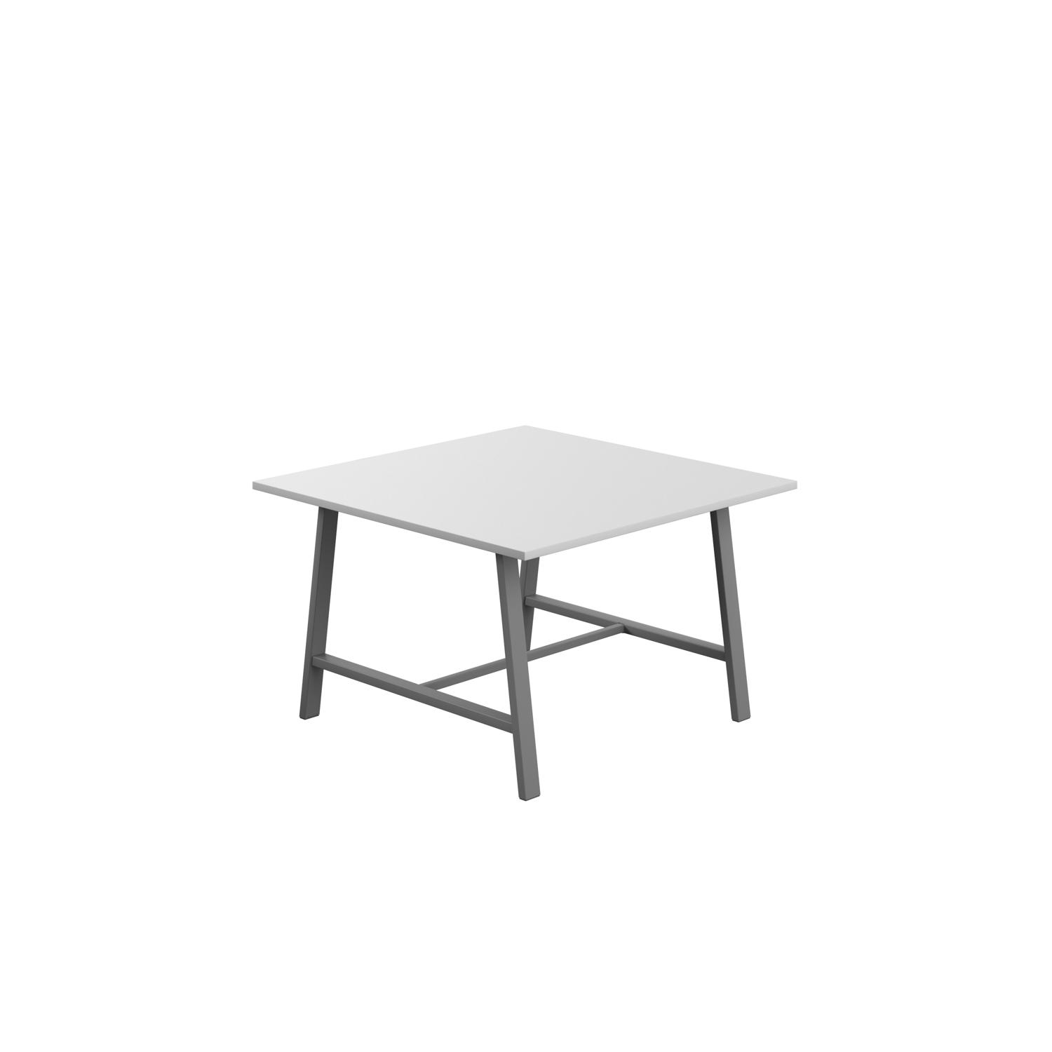 Titan Low Maker Rectangular Table  1200 X 1000 Anthracite/White