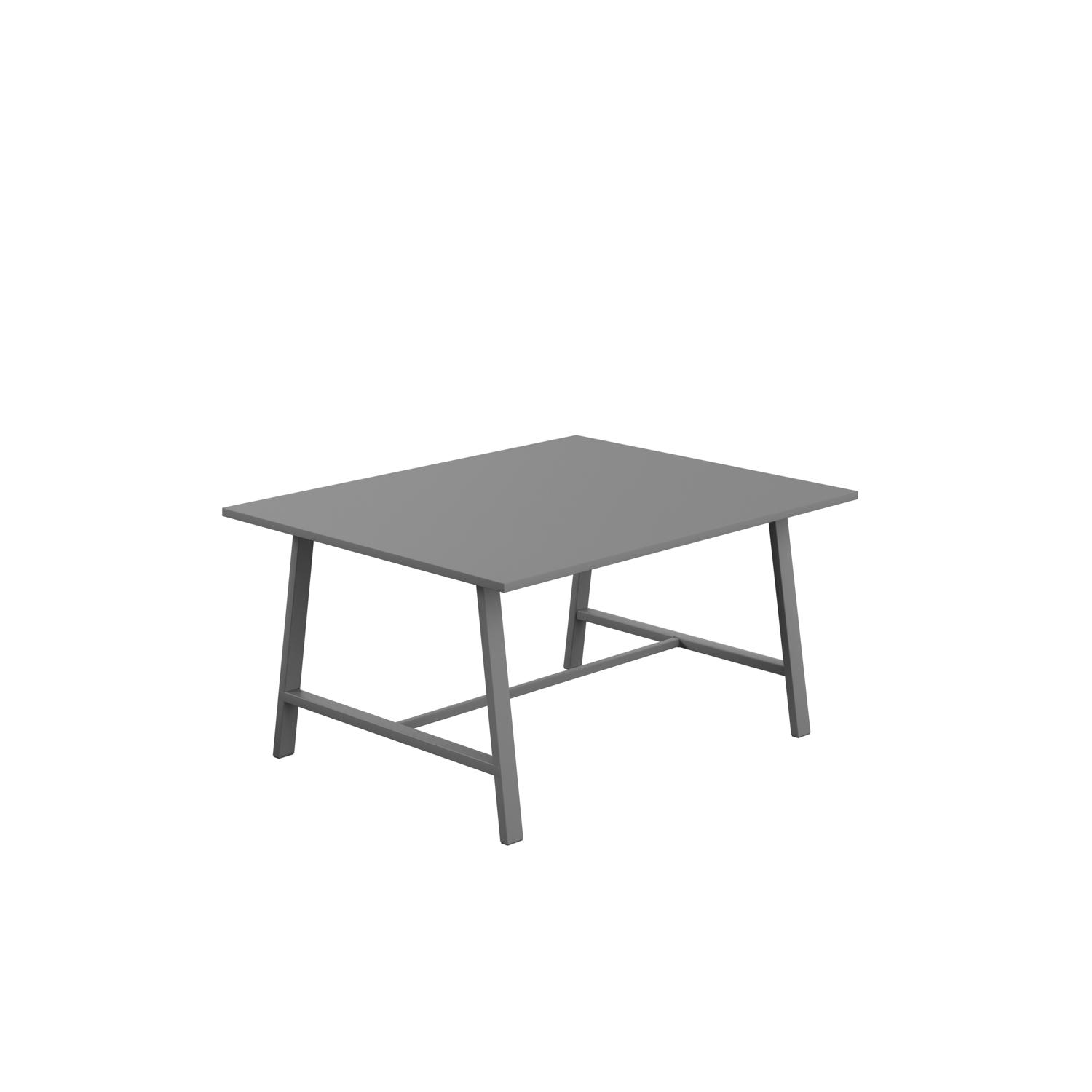 Titan Low Maker Rectangular Table  1500 X 1000 Anthracite/Anthracite